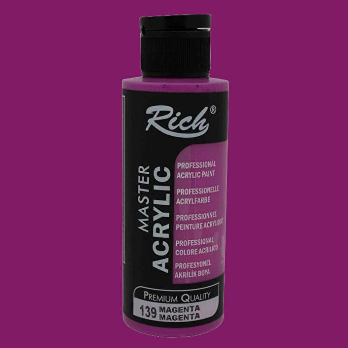 Rich Master Akrilik Boya 120ml 139 Magenta