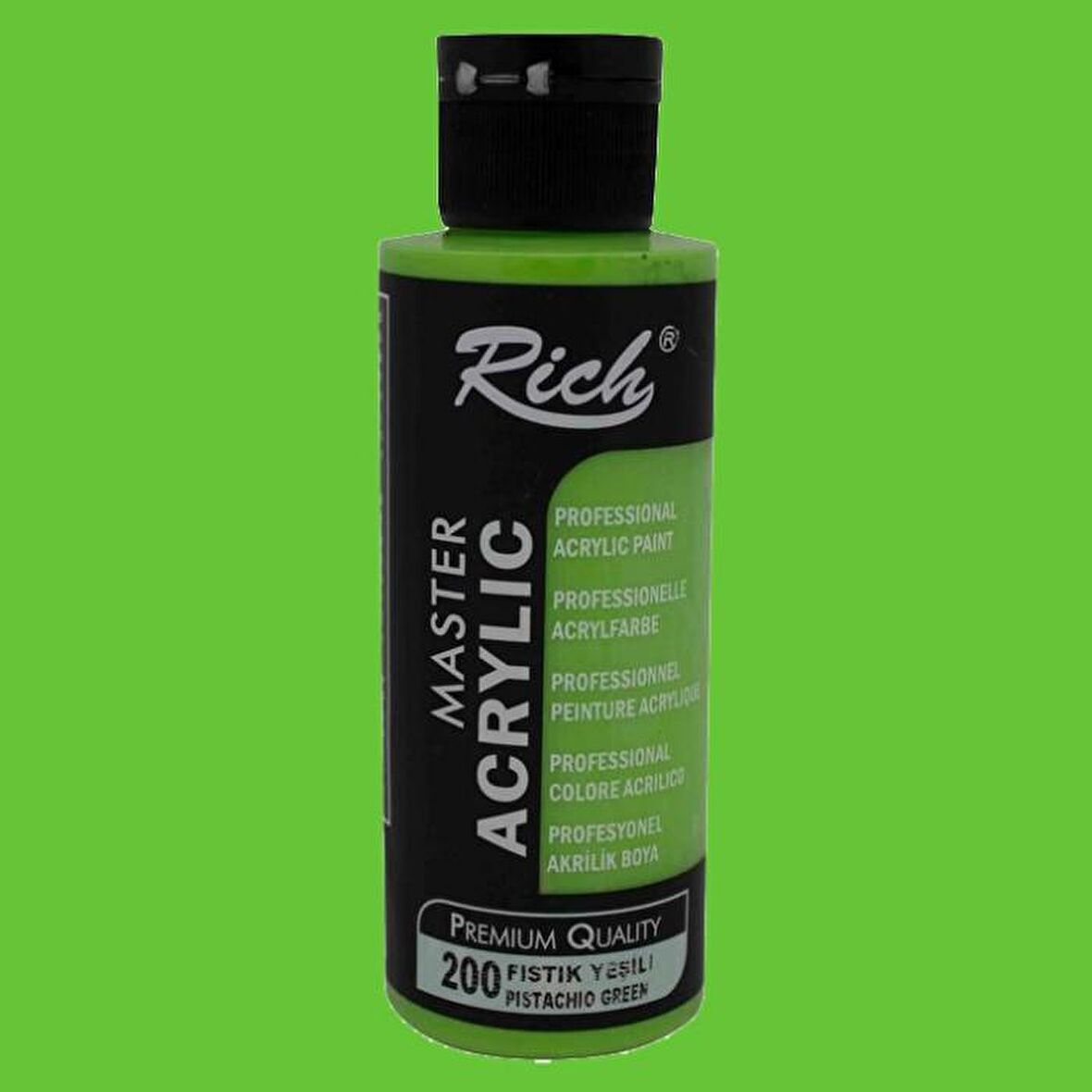 Rich Master Akrilik Boya 120ml 200 Fıstık Yeşili