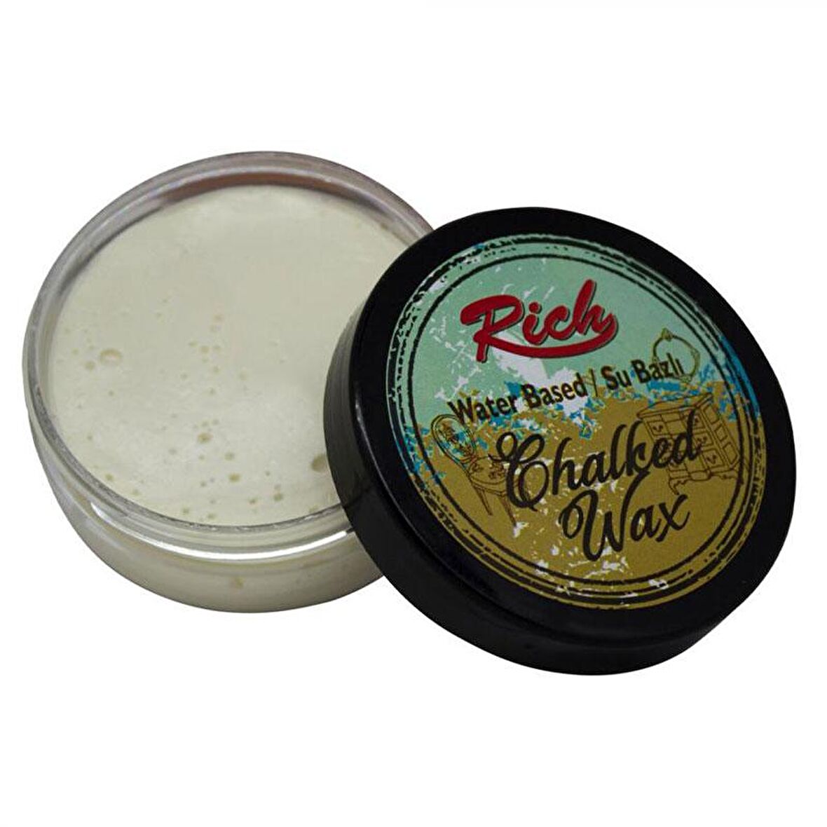 Rich Chalked Wax 50ml 11004 Clear-Şeffaf