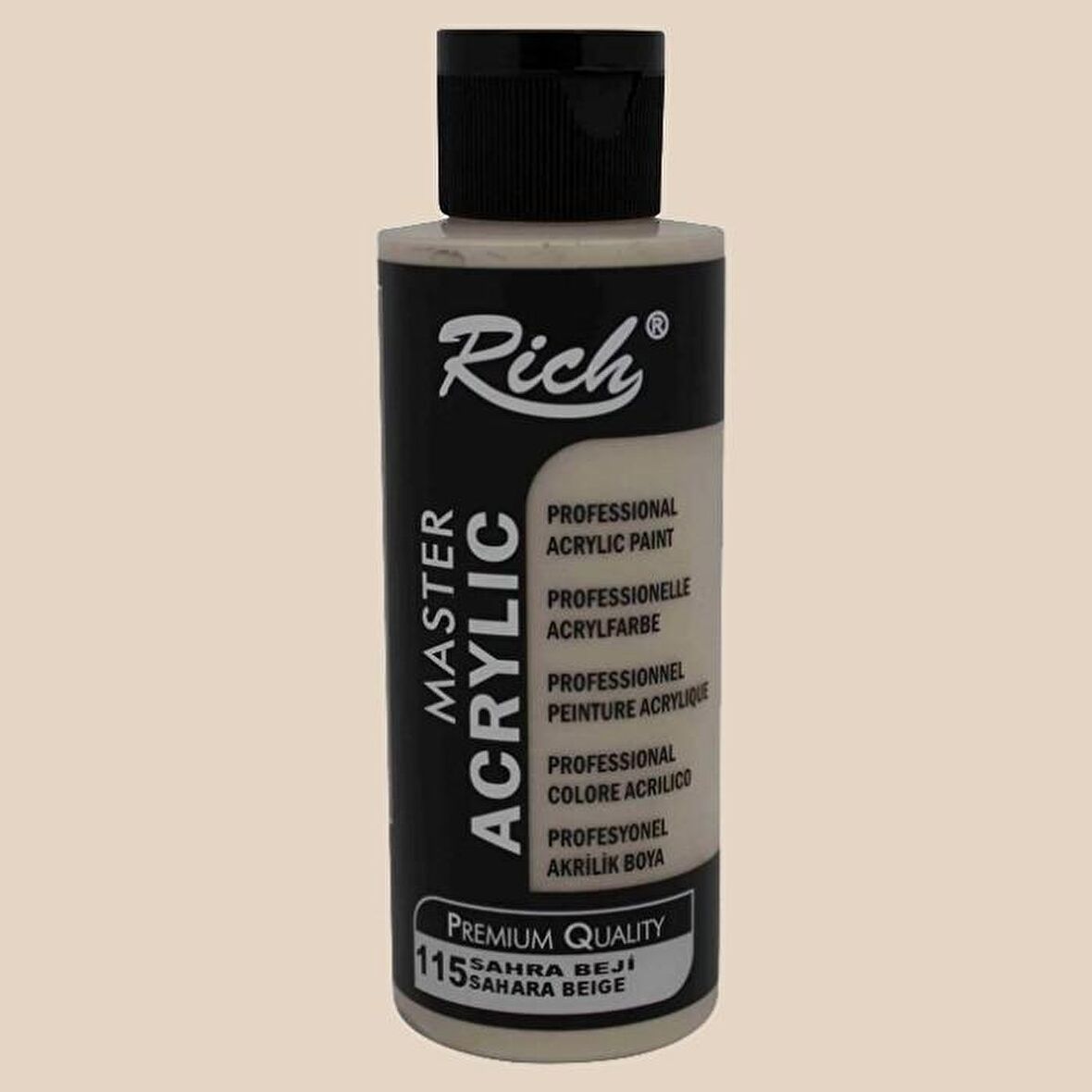 Rich Master Akrilik Boya 120ml 115 Sahra Beji