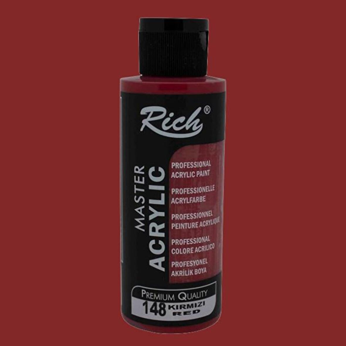 Rich Master Akrilik Boya 120ml 148 Kırmızı