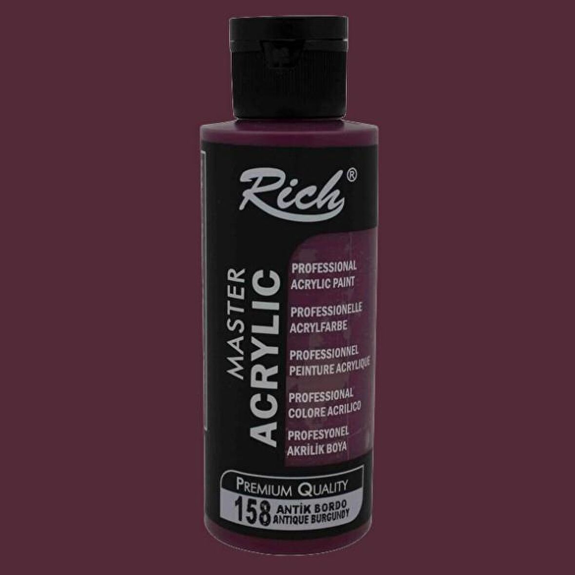 Rich Master Akrilik Boya 120ml 158 Antik Bordo