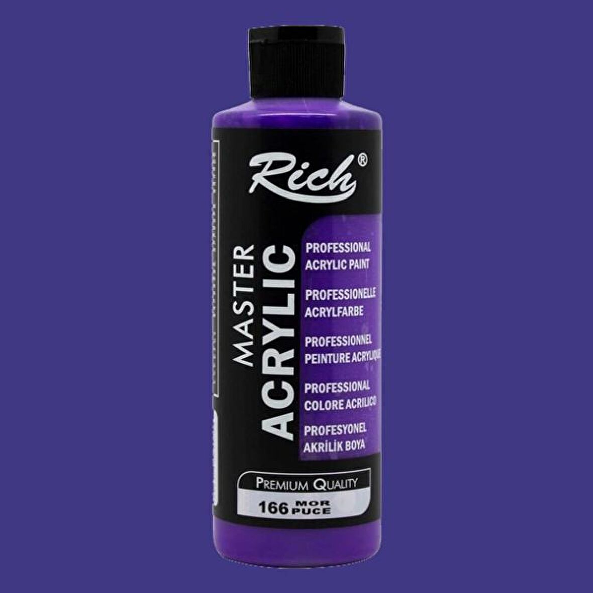 Rich Master Akrilik Boya 120ml 166 Mor