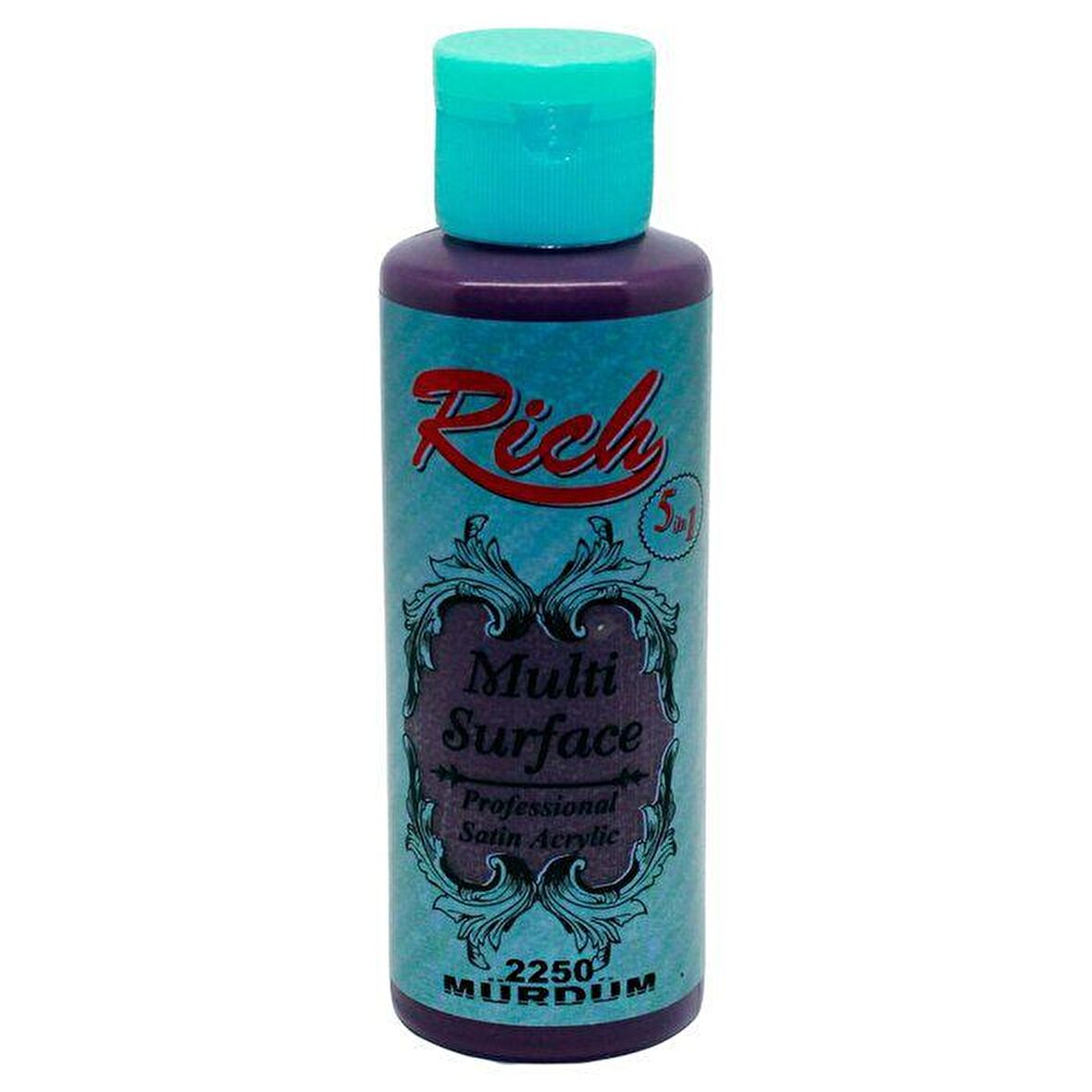 Rich Multi Surface Akrilik Boya 120ml 2250  Mürdüm