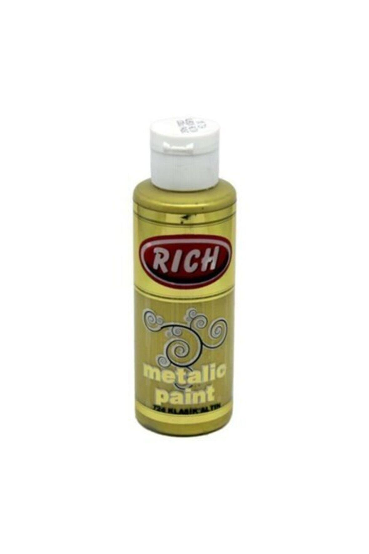 Rich Akrilik Boya Metalik 120 CC Klasik Altın 120-0724