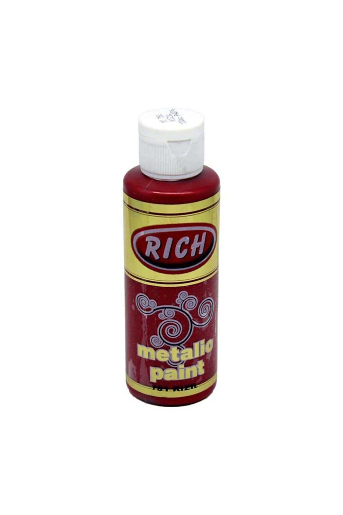 Rich Akrilik Boya Metalik 120 CC Kızıl 0781