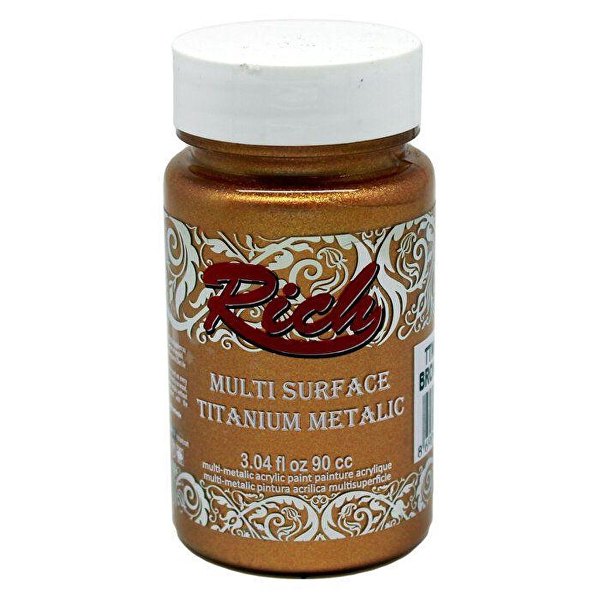 Rich Multi Surface Titanium Metalik Boya 90ml 2532 Bronz