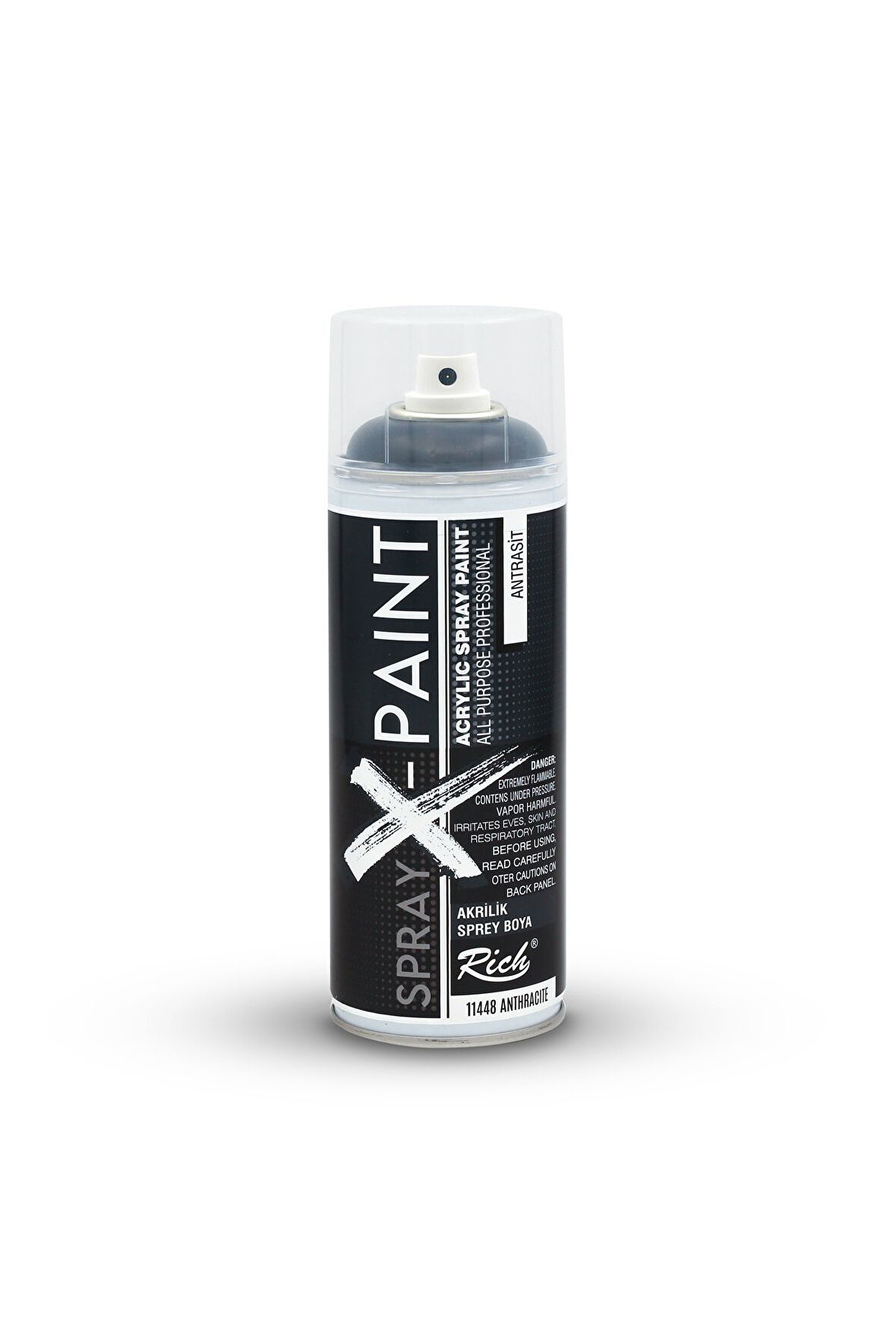 Art-x Spray-x Sprey Boya 400ml - 11448 Antrasit