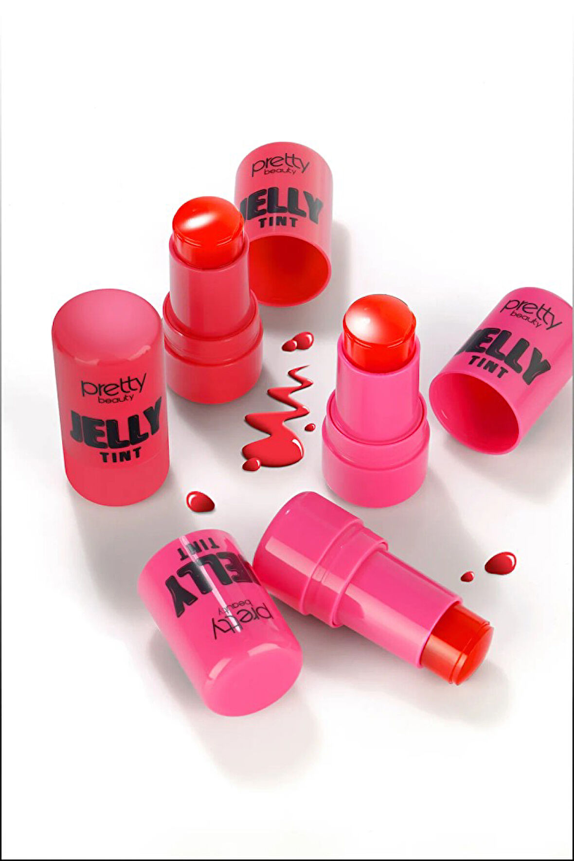 Pretty Beauty Jelly Tint Dudak ve Yanak Renklendirici Allık