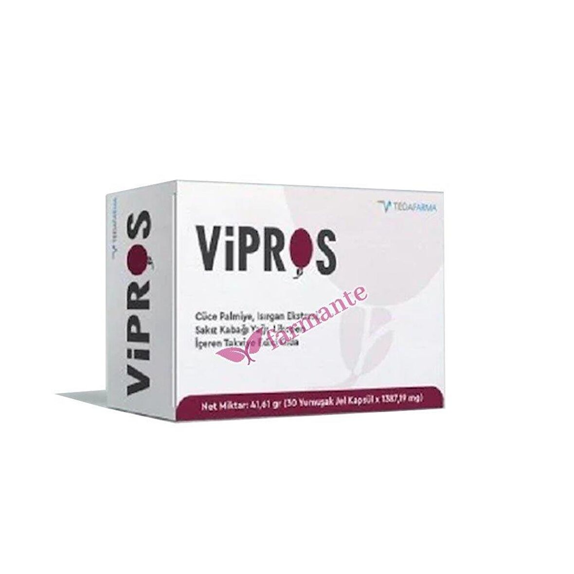 Vipros 30 Yumuşak Jel Kapsül