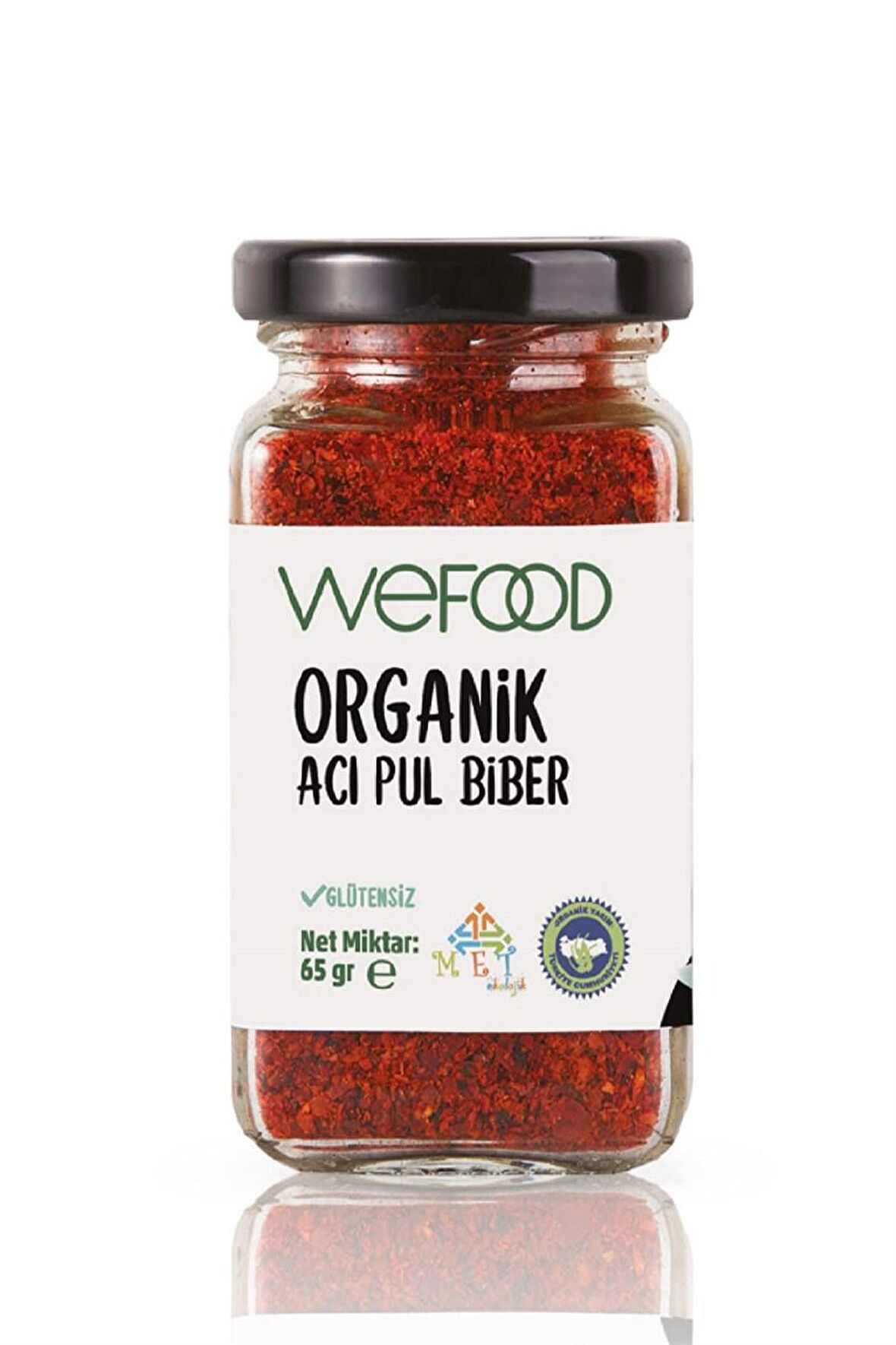 Wefood Organik Acı Pul Biber 45 gr