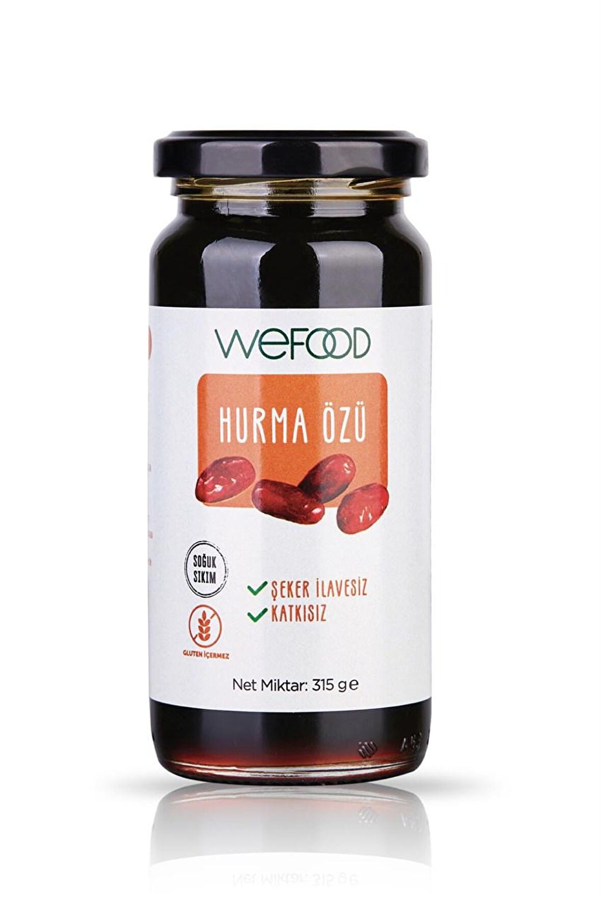 Wefood Hurma Özü 315 gr (Soğuk Sıkım)