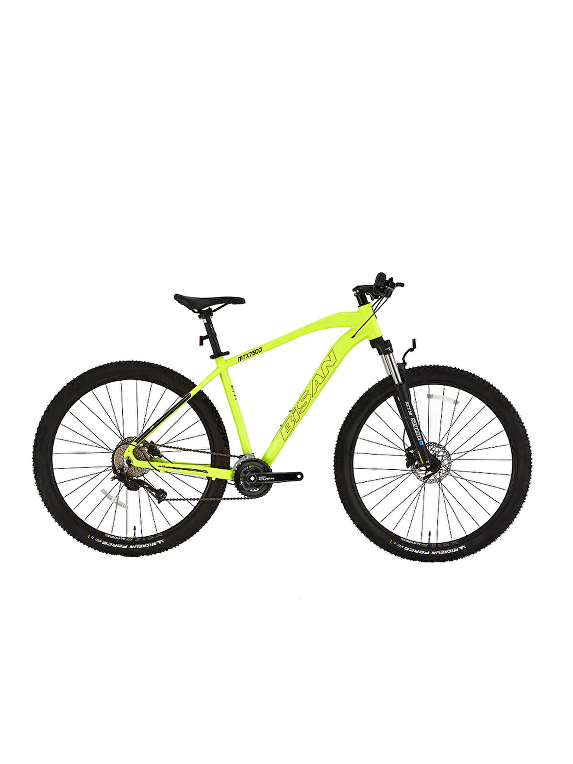 MTX 7500 CUES DAĞ BİSİKLETİ 48 CM HD 27,5 JANT 20 VİTES NEON SARI SİYAH
