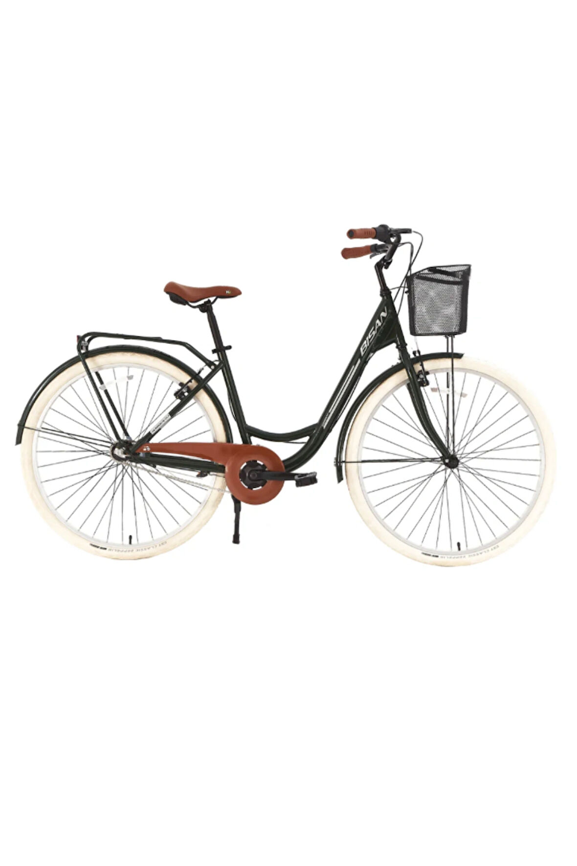 BİSAN SORRENTO ŞEHİR BİSİKLETİ 44 CM V 26 JANT 3 VİTES YEŞİL SİLVER