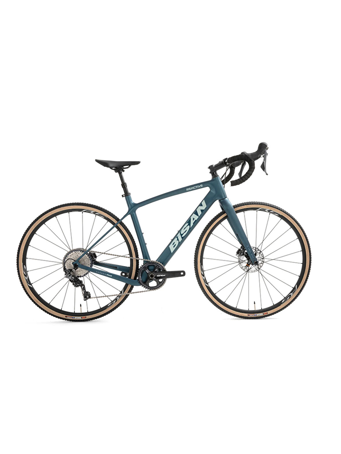 BİSAN REACTİVE YOL BİSİKLETİ 49 CM DİSK FREN 700C JANT 11 VİTES MAT PETROL YEŞİLİ KREM