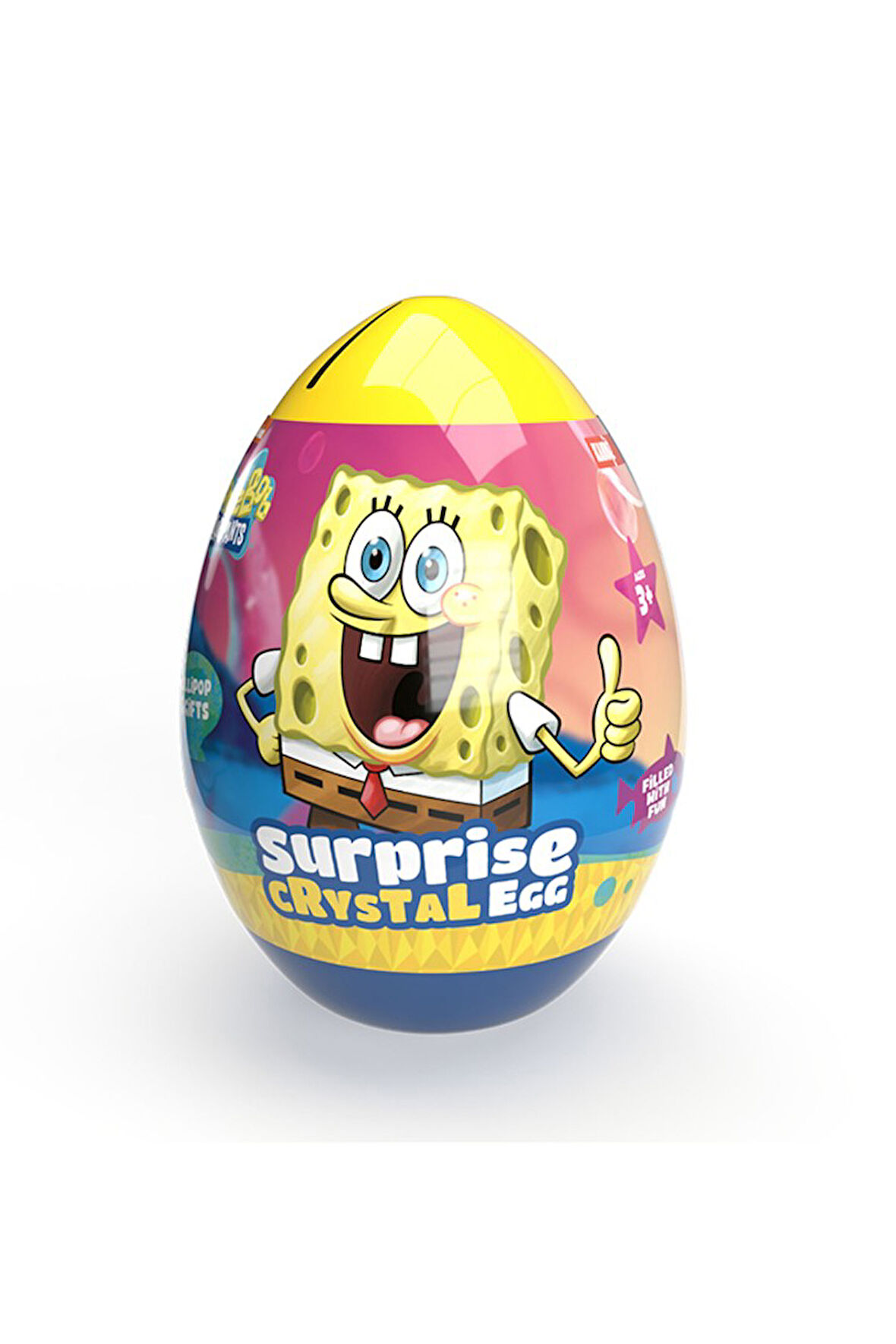 Nickelodeon Surprise Crystal Egg 16Gr - Renkli ve Eğlenceli Sürpriz Yumurta