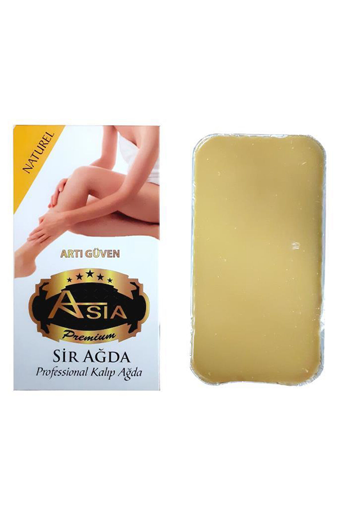 Asia Kalıp Sir Ağda Naturel Sarı 500 Gr.