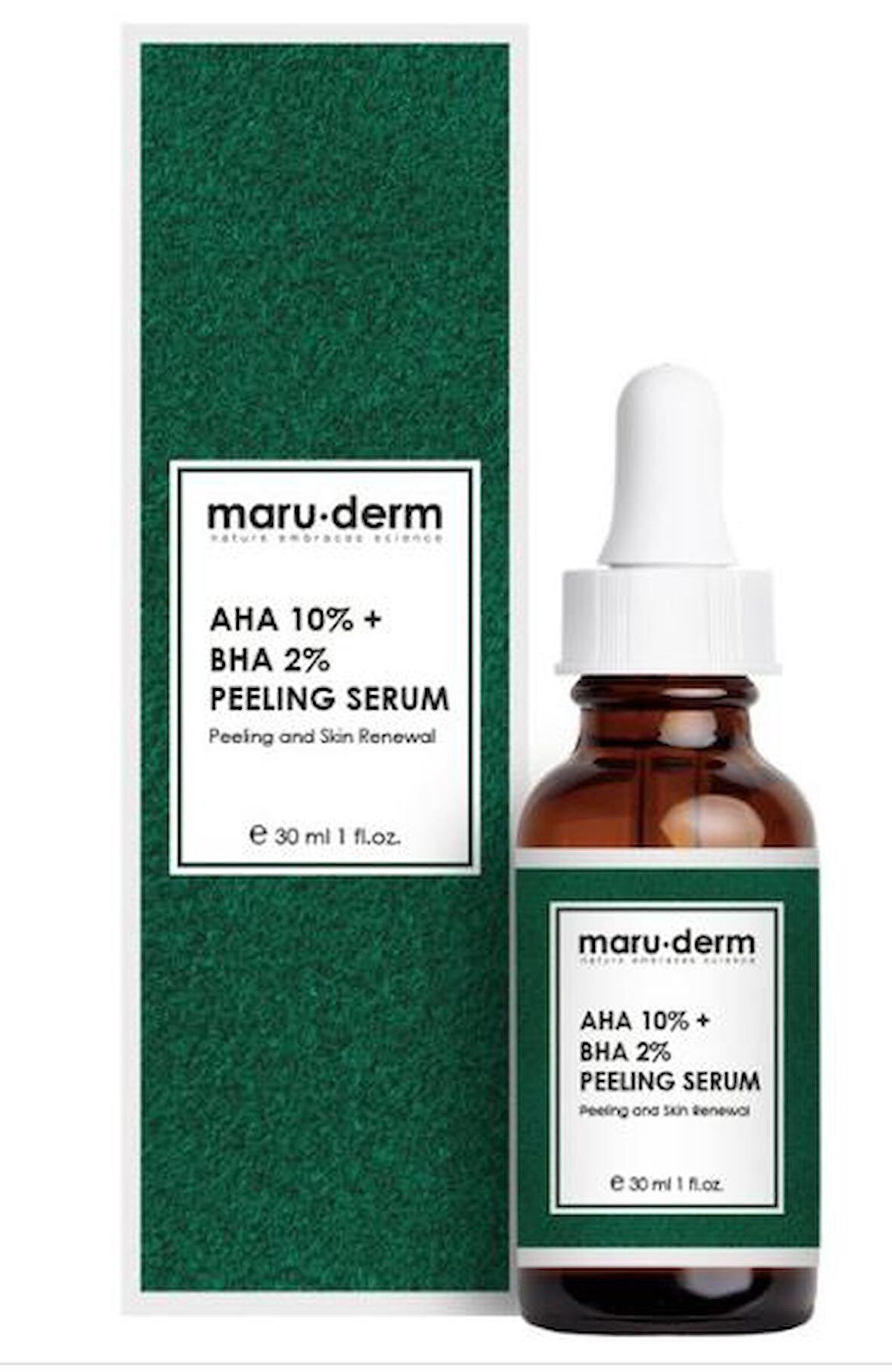 Maruderm AHA %10 + BHA %2 Peeling Maske Cilt Bakım Serumu 30 ML