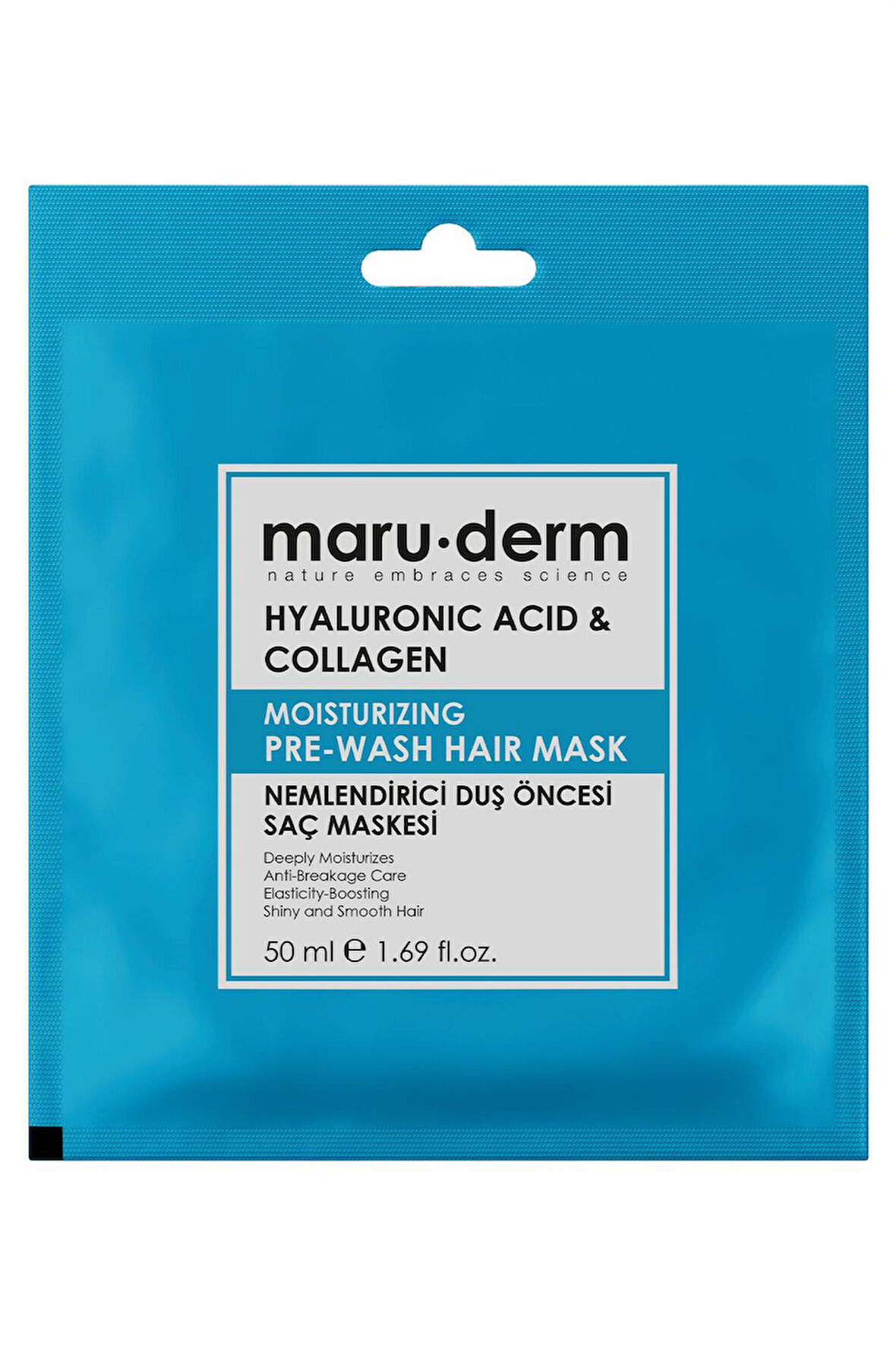 Maruderm Hyaluronic Acid Collagen Saç Maskesi 50 ml