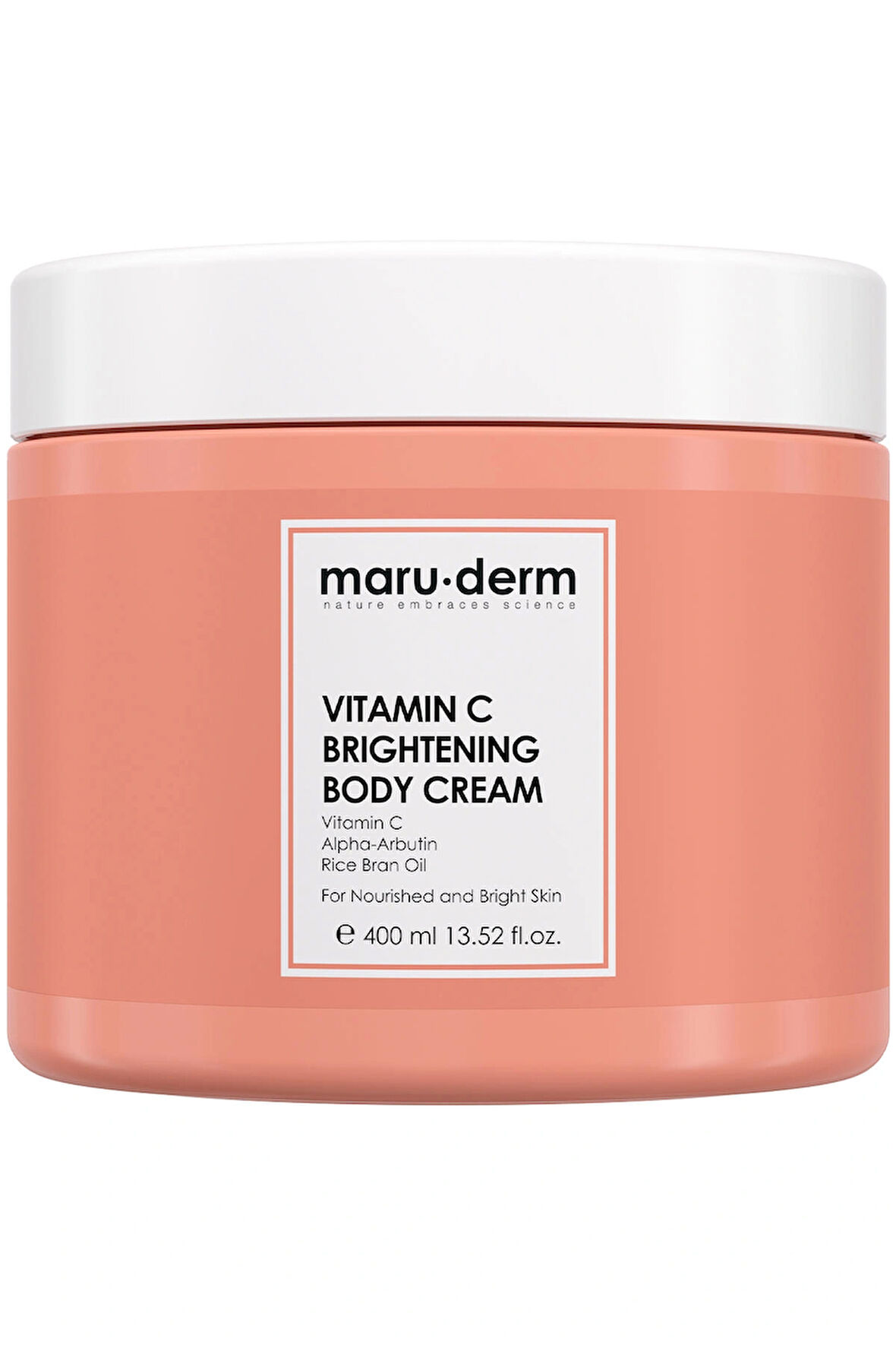 Maru.Derm Vücut Kremi | Maruderm Vitamin C Aydınlatıcı Vücut Kremi 400 ml
