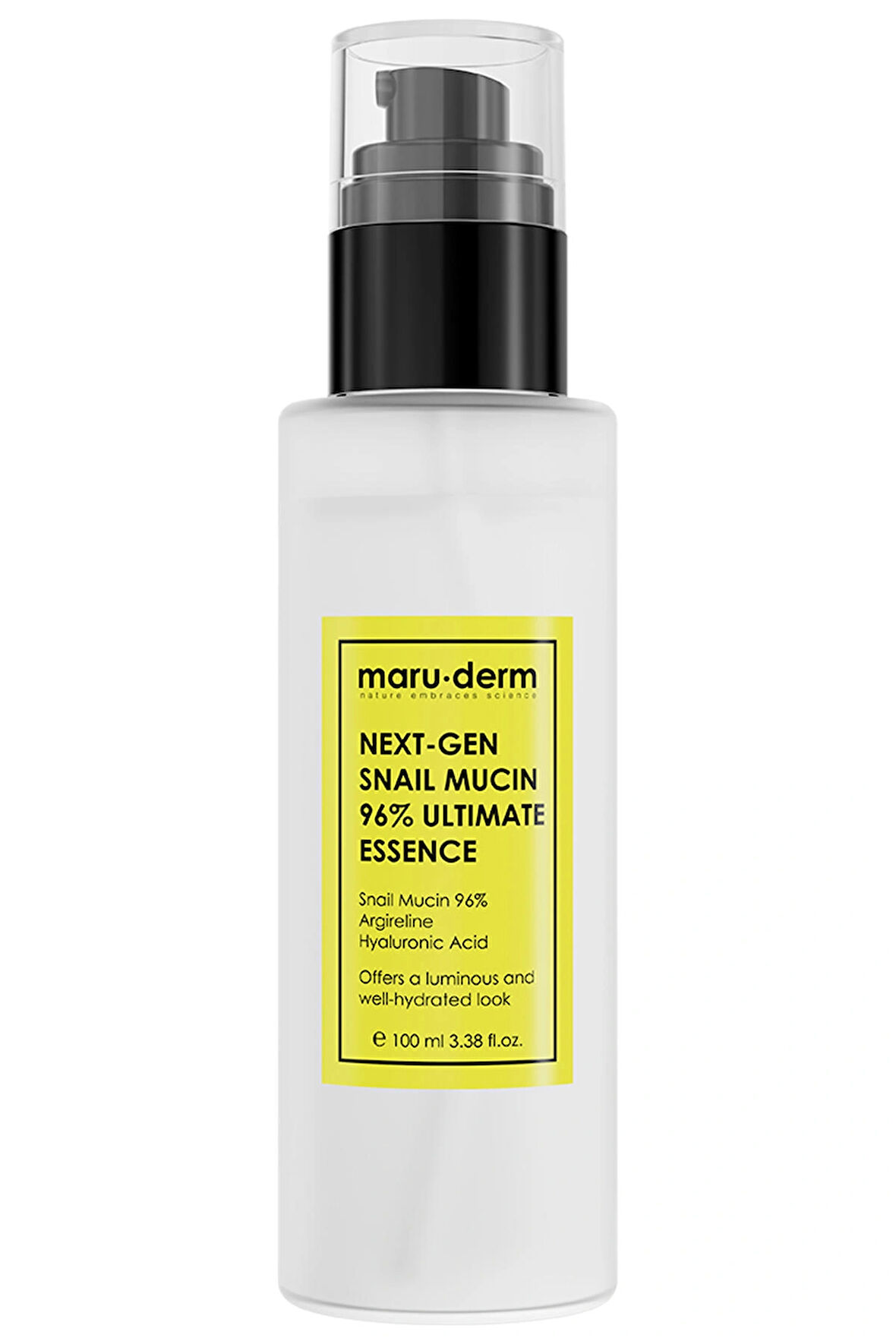 Maru.Derm Next-Gen Snail Mucin 96% Ultimate Essence100ML - Salyangoz Özlü Nemlendirici ve Besleyici Tonik