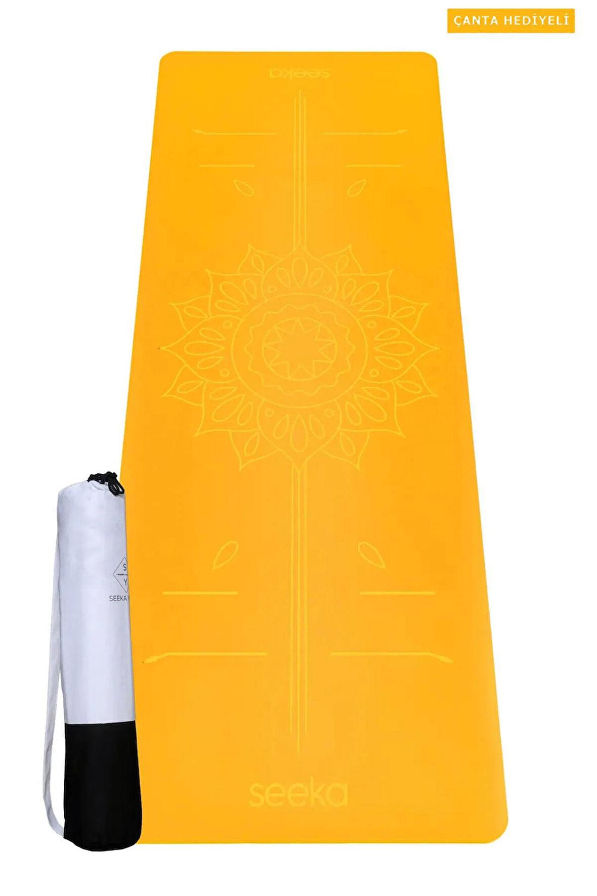 Seeka XL Yoga Matı Sun - Turuncu