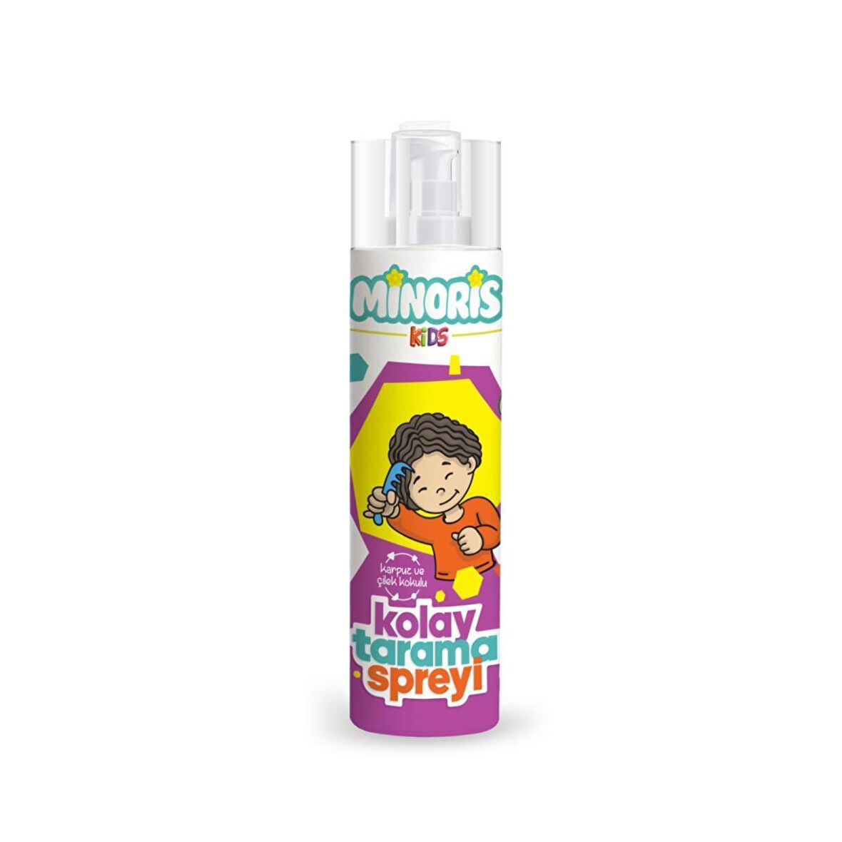 Minoris Kids Organik Kolay Tarama Saç Spreyi 200ml