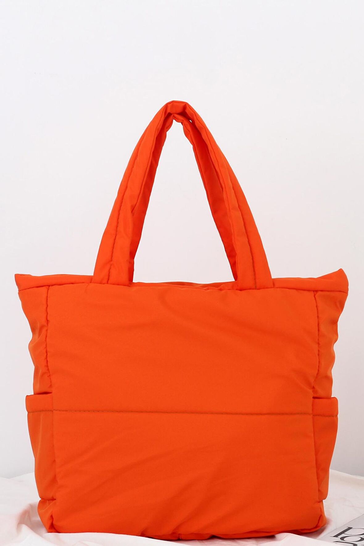 Yuto Kabartmalı Puf Kumaş Kadın Omuz Çantası BP-4497O