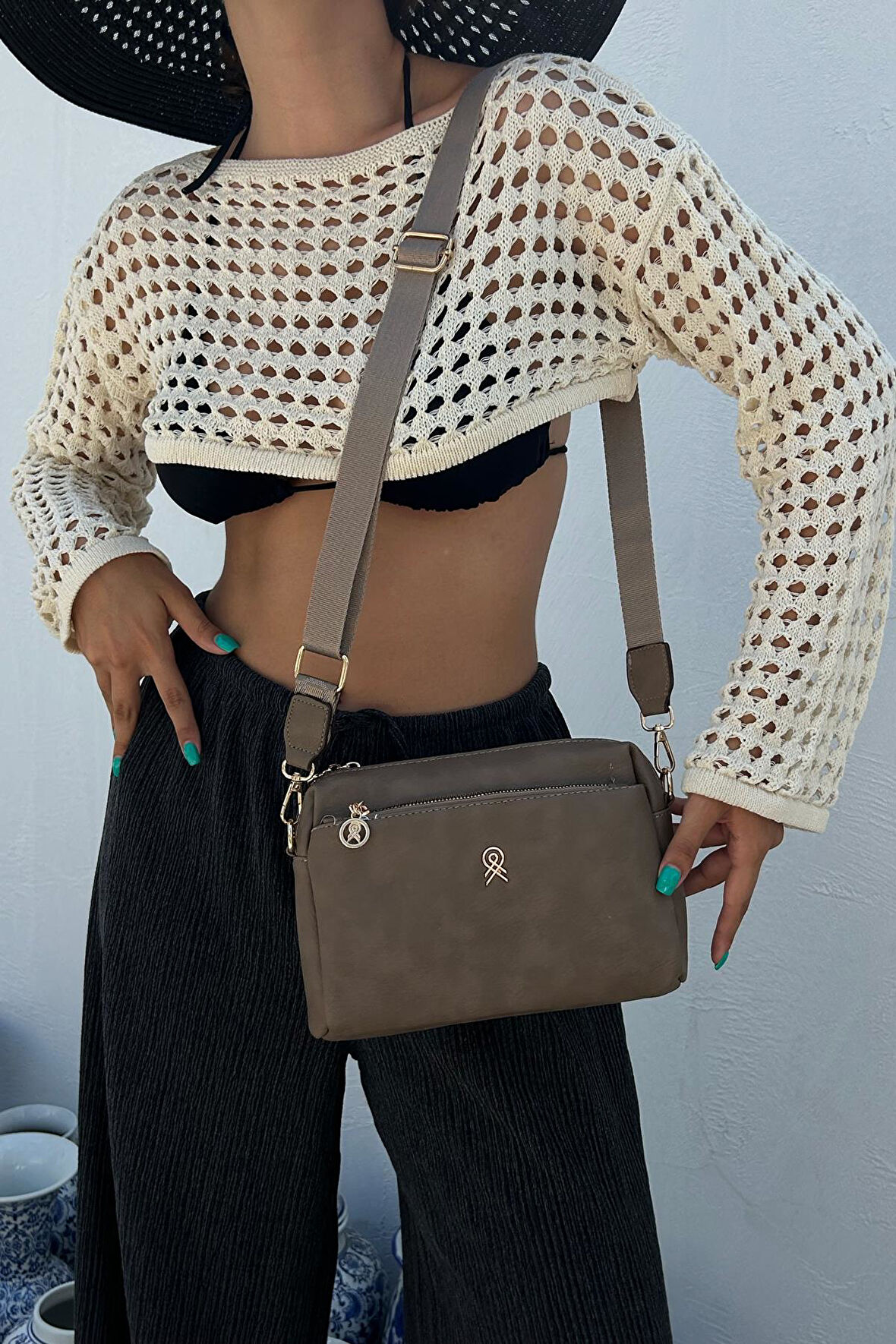 Blondi 2 Bölmeli Kadın Omuz Çantası BP-4820O