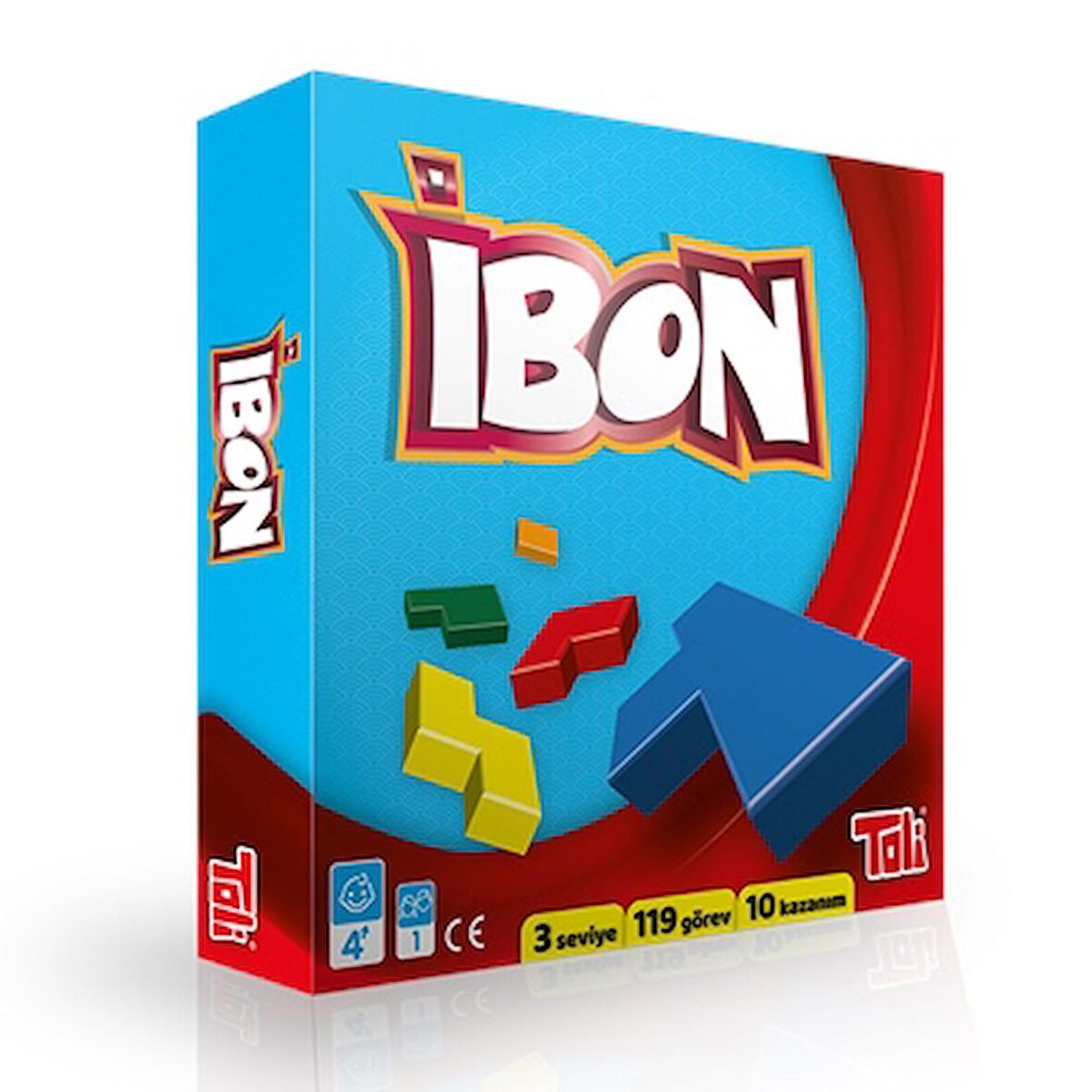 iBon Ahşap Şekil Zeka Oyunu