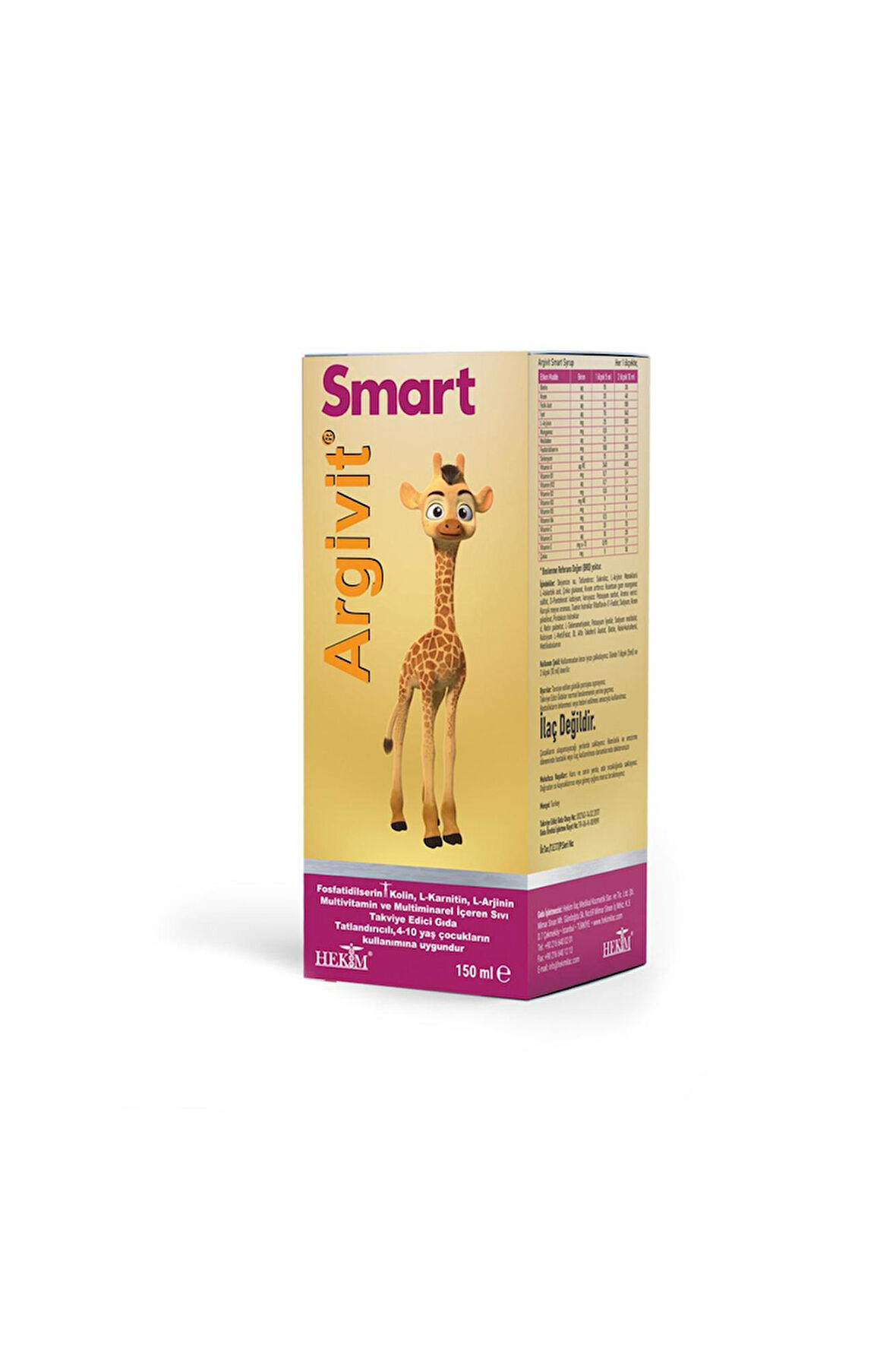 Argivit Smart Şurup 150 ml