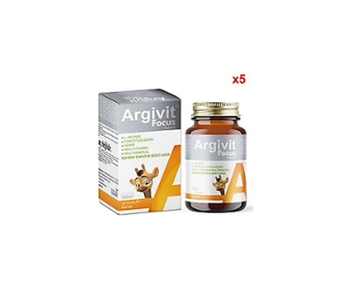 Argivit Focus 30 Tablet 5'li