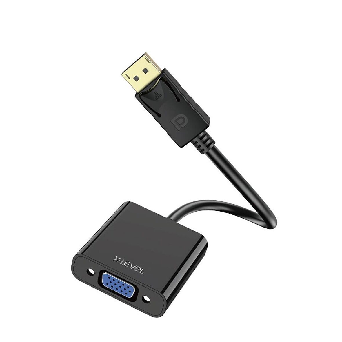 X-Thing DP to VGA Dönüştürücü Kablo 1080P HD 60Hz Xlevel