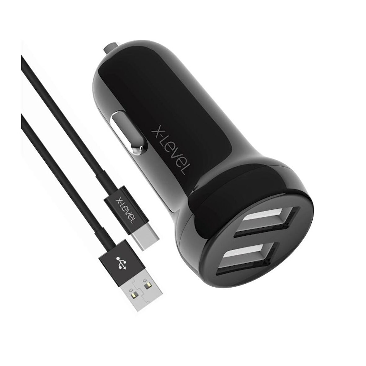 X-Level X-Chargerdrivec 15 Watt Type-C Kablolu Araç Şarj Adaptörü
