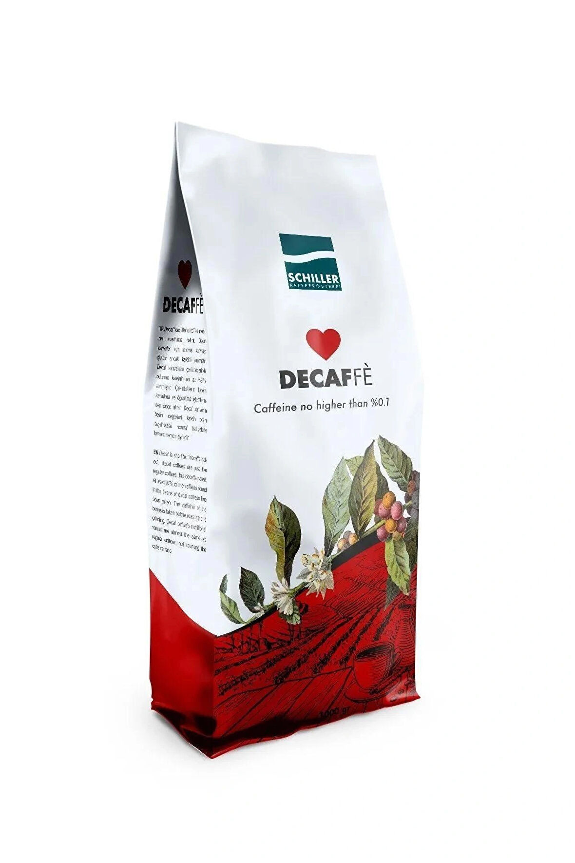 Schiller Countries Decaf (Kafeinsiz) 250 Gr Çekirdek Kahve