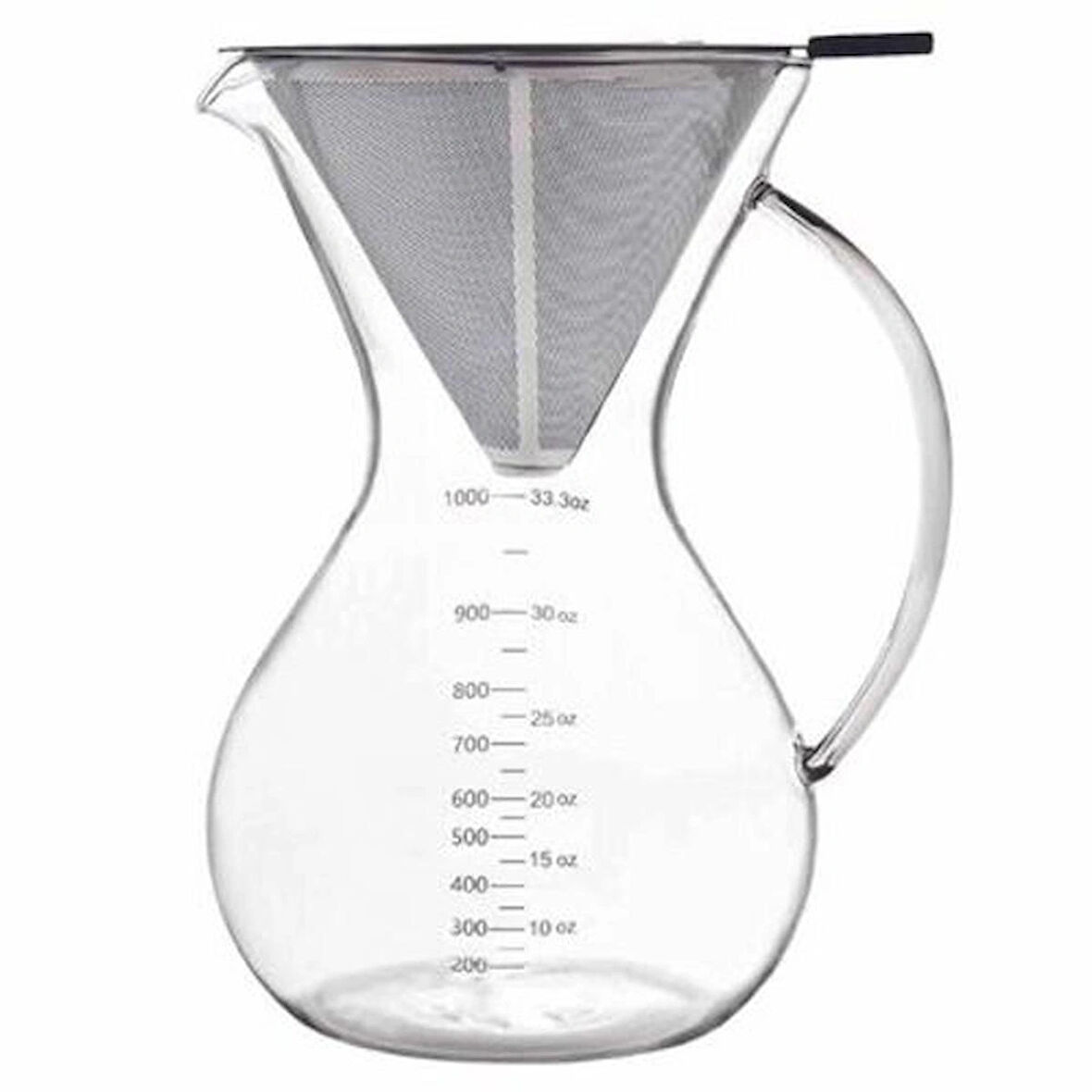 Chemex - 8 Cup 1000 ml Kulplu Kahve Demleme