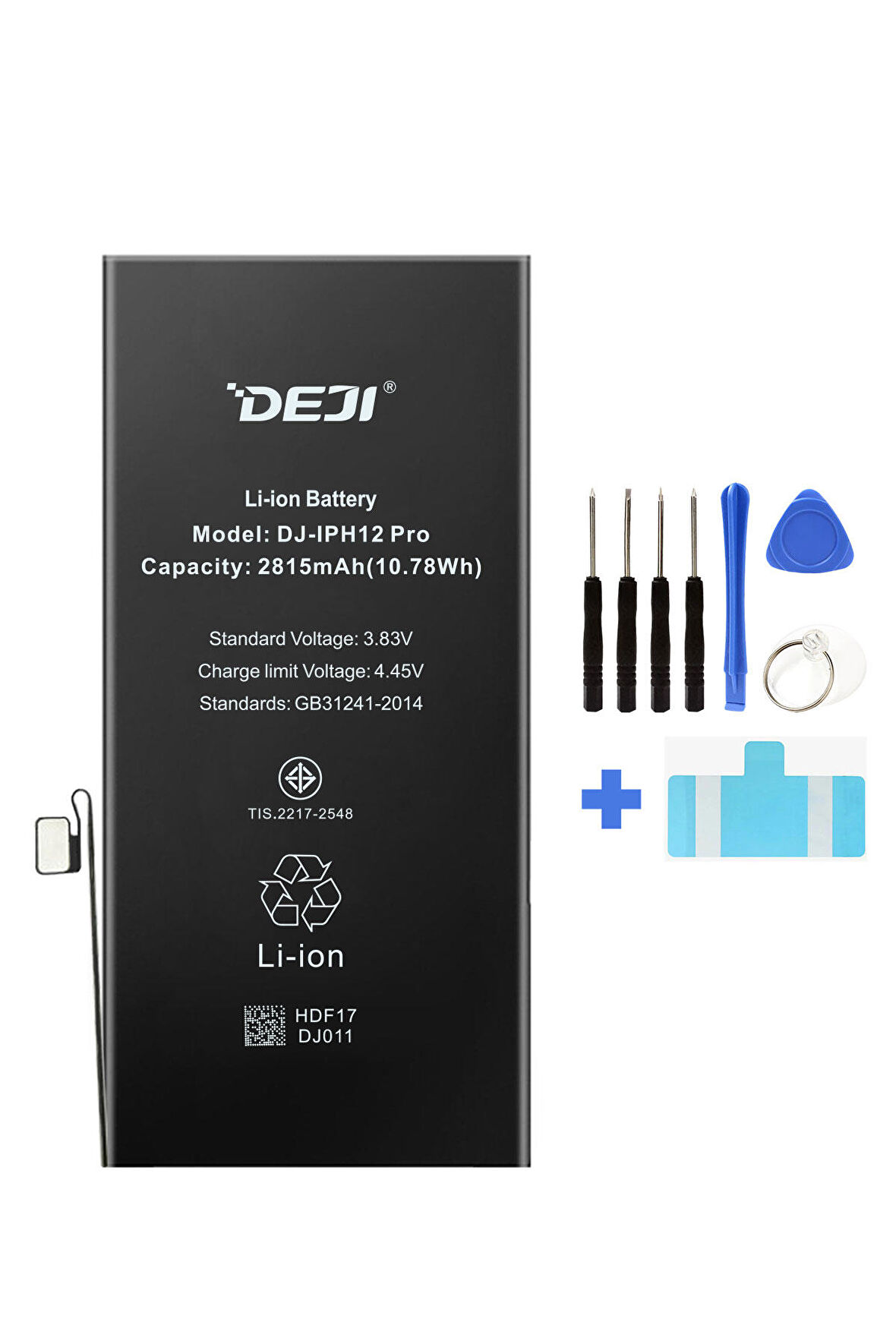 Deji iPhone 12 Pro Batarya Mucize Batarya Deji - Orijinal mAh Kapasite