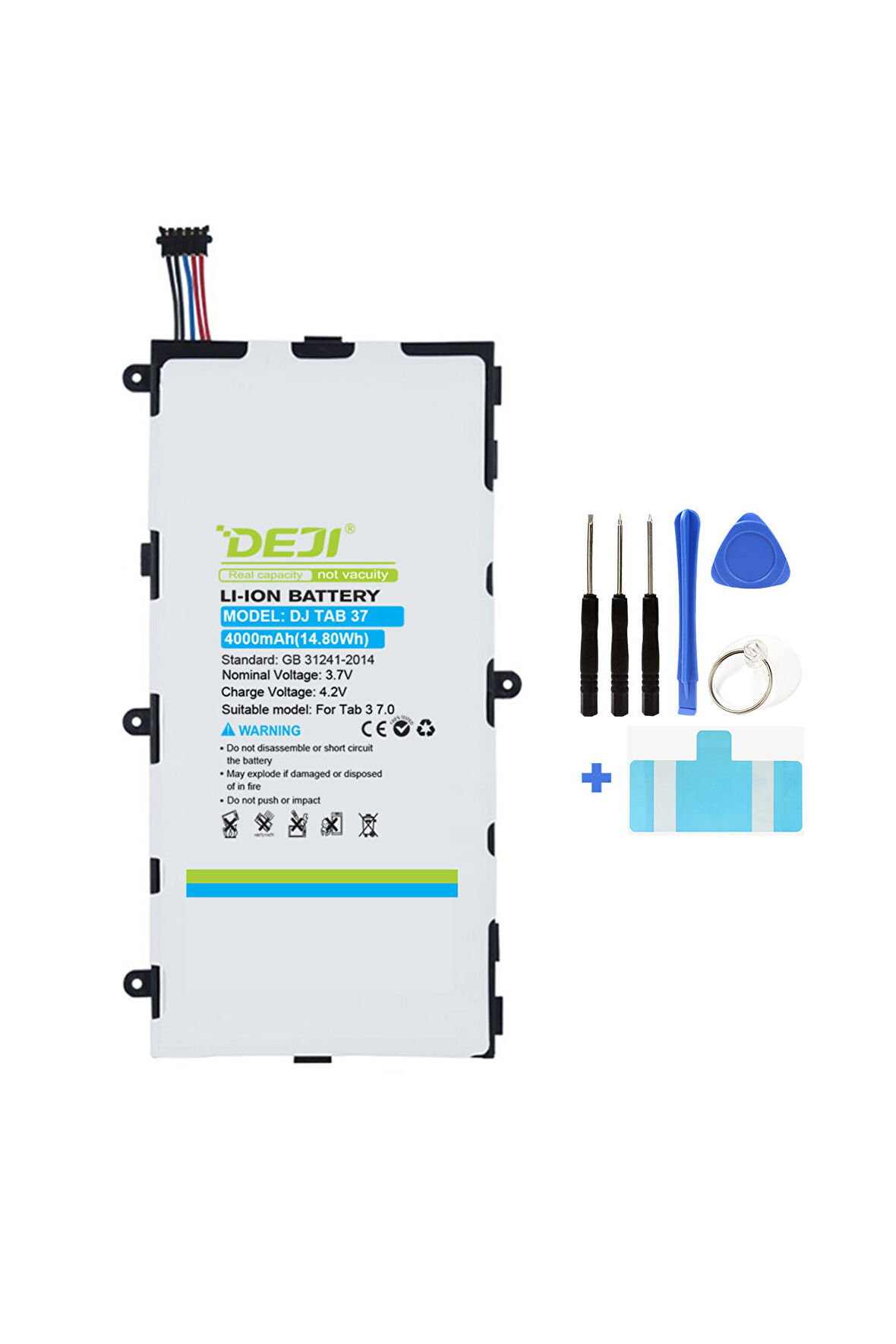 Deji Samsung GALAXY Tab 3 7.0 SM T210 / T211 / T212 / T213 / T215 Mucize Batarya Deji