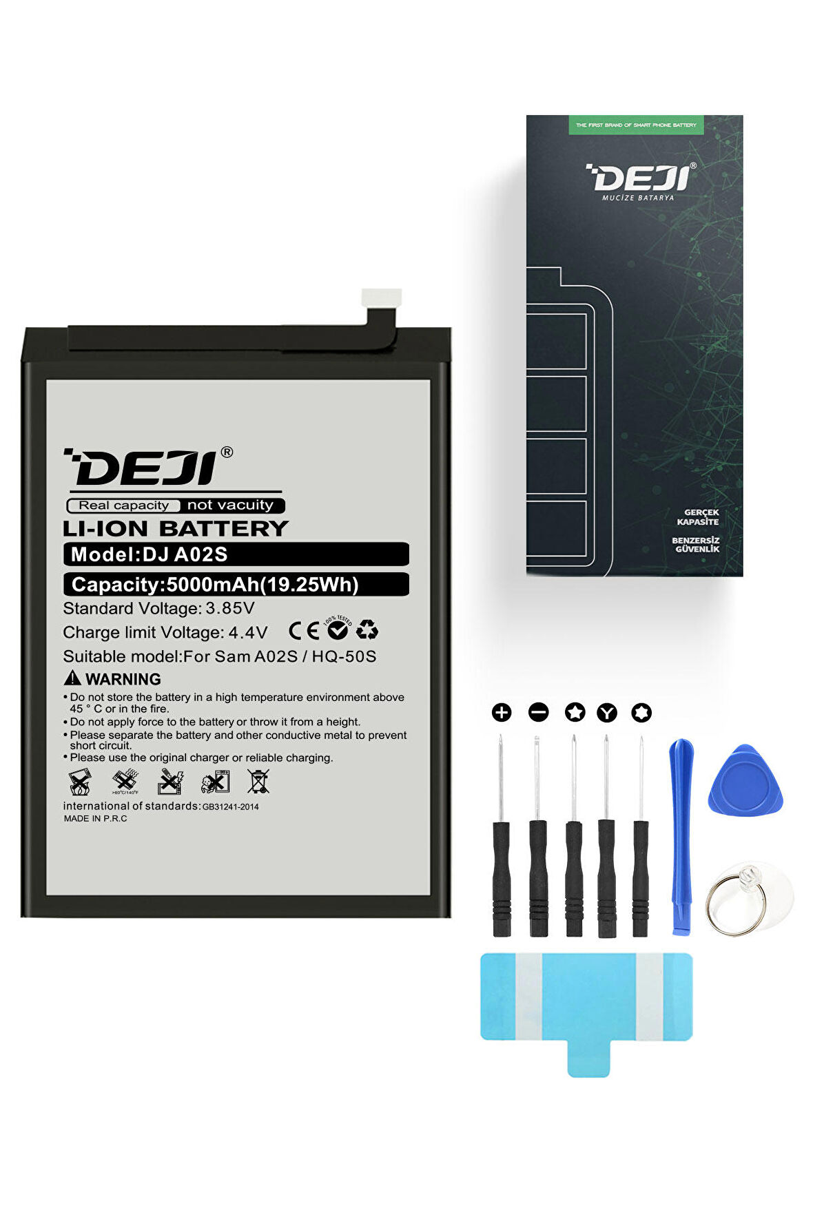 Deji Samsung Galaxy A02 / A02S  / A03 / A03S Batarya Mucize Batarya Deji