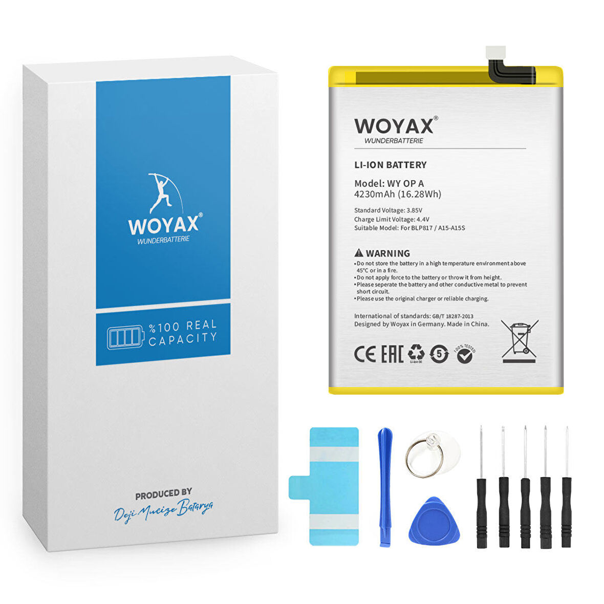 Woyax by Deji Oppo A15 / Oppo A15S Batarya