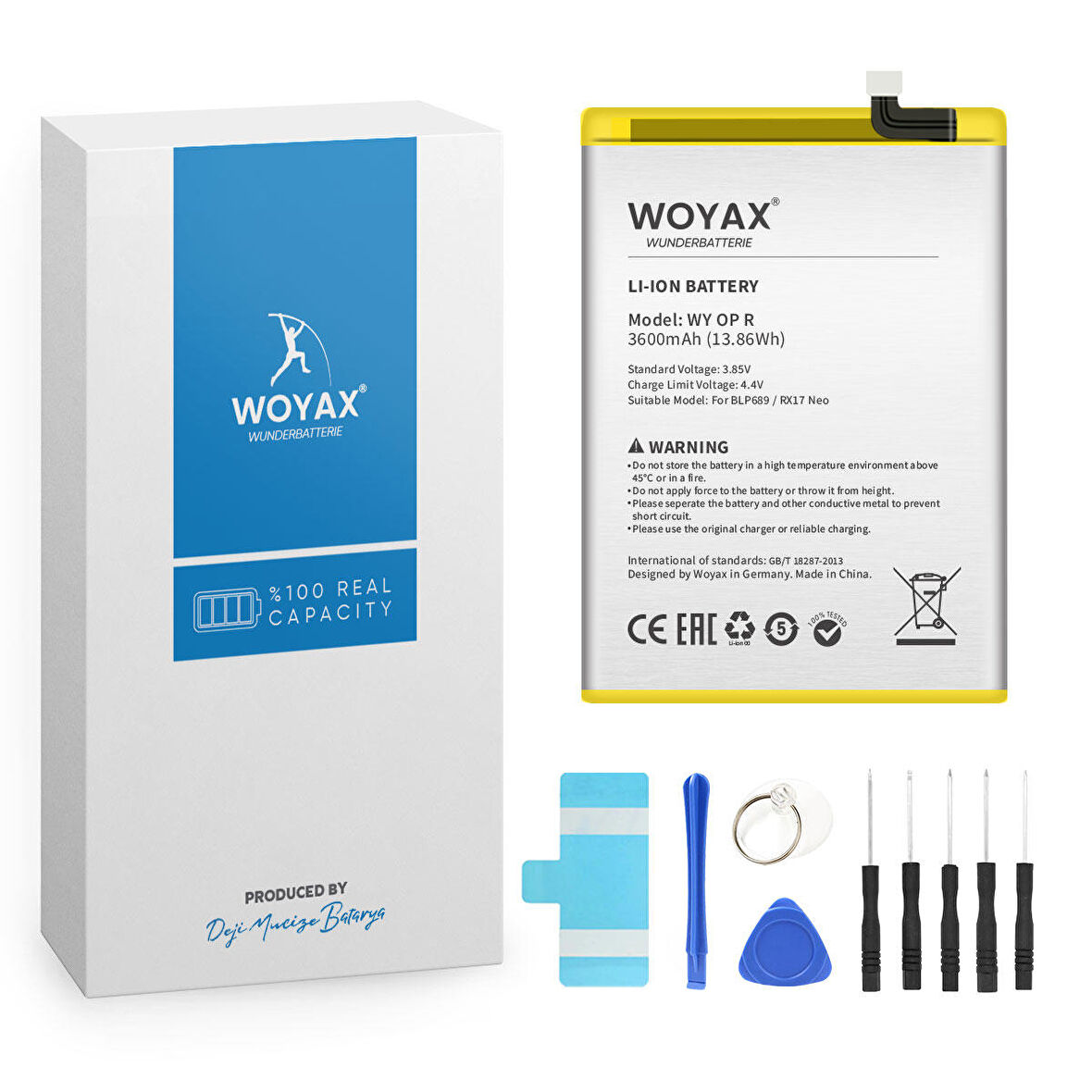 Woyax by Deji Oppo RX17 Neo Batarya