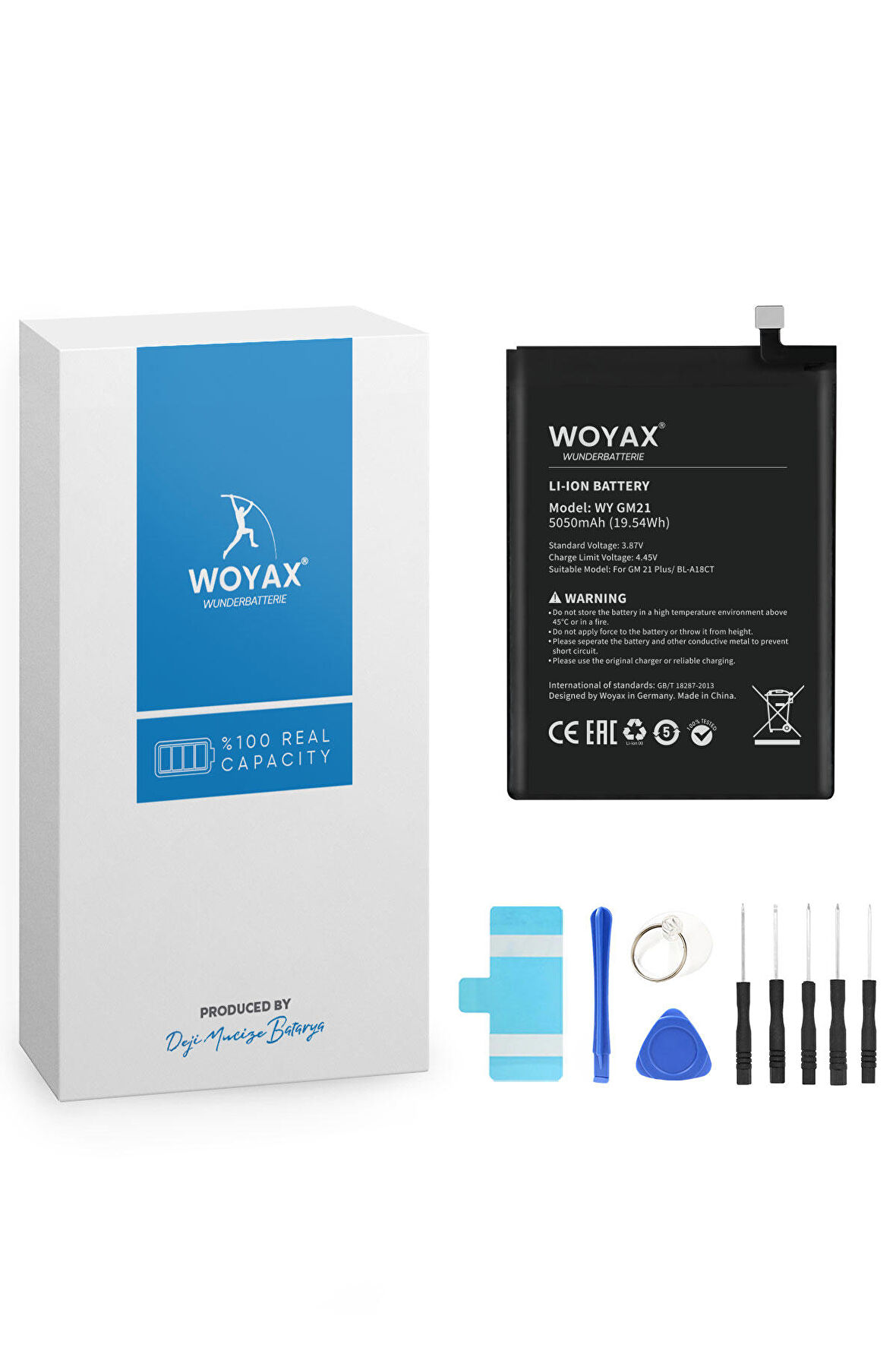 Woyax by Deji General Mobile GM21 Plus Batarya