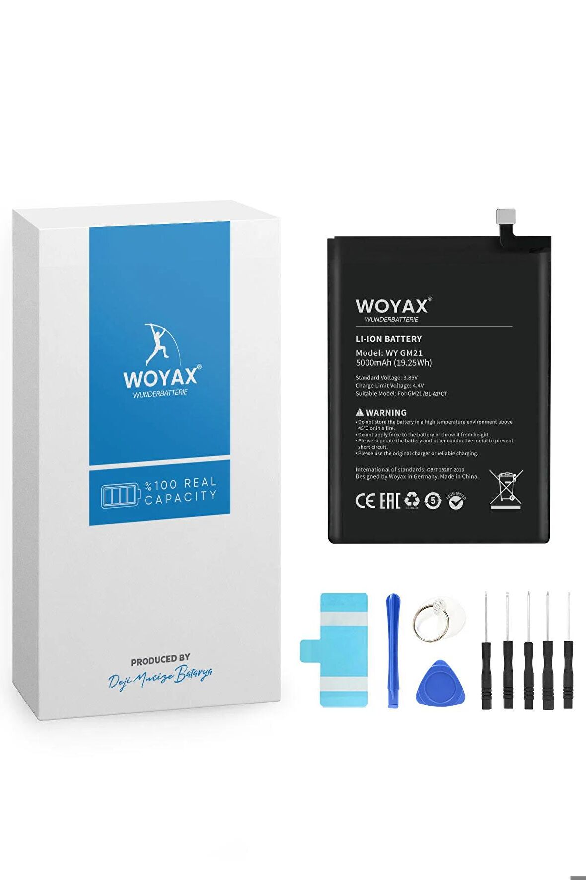 Woyax by Deji General Mobile GM21 Batarya