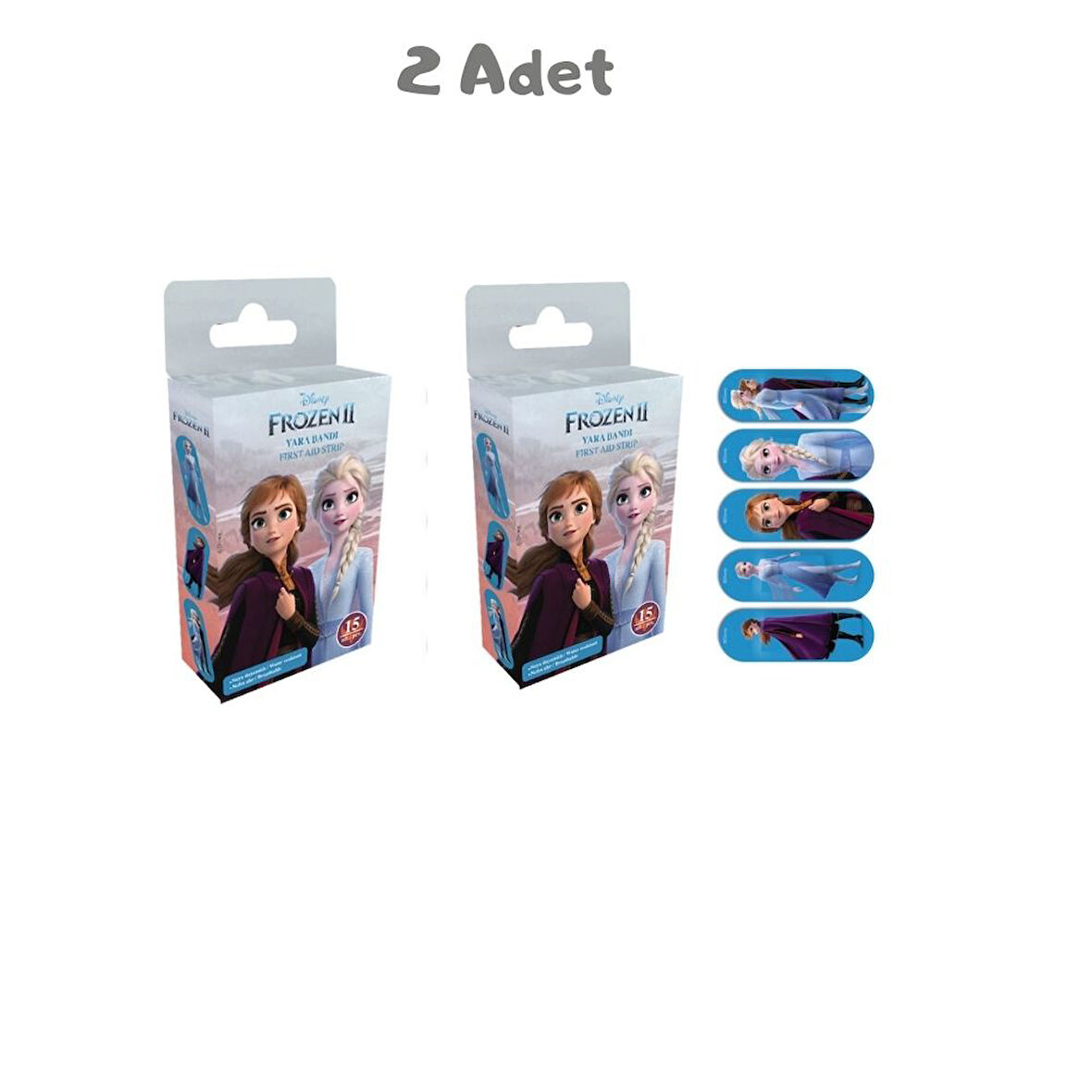 Frozen 2 Yara Bandı 2'li Paket (20 Adet)