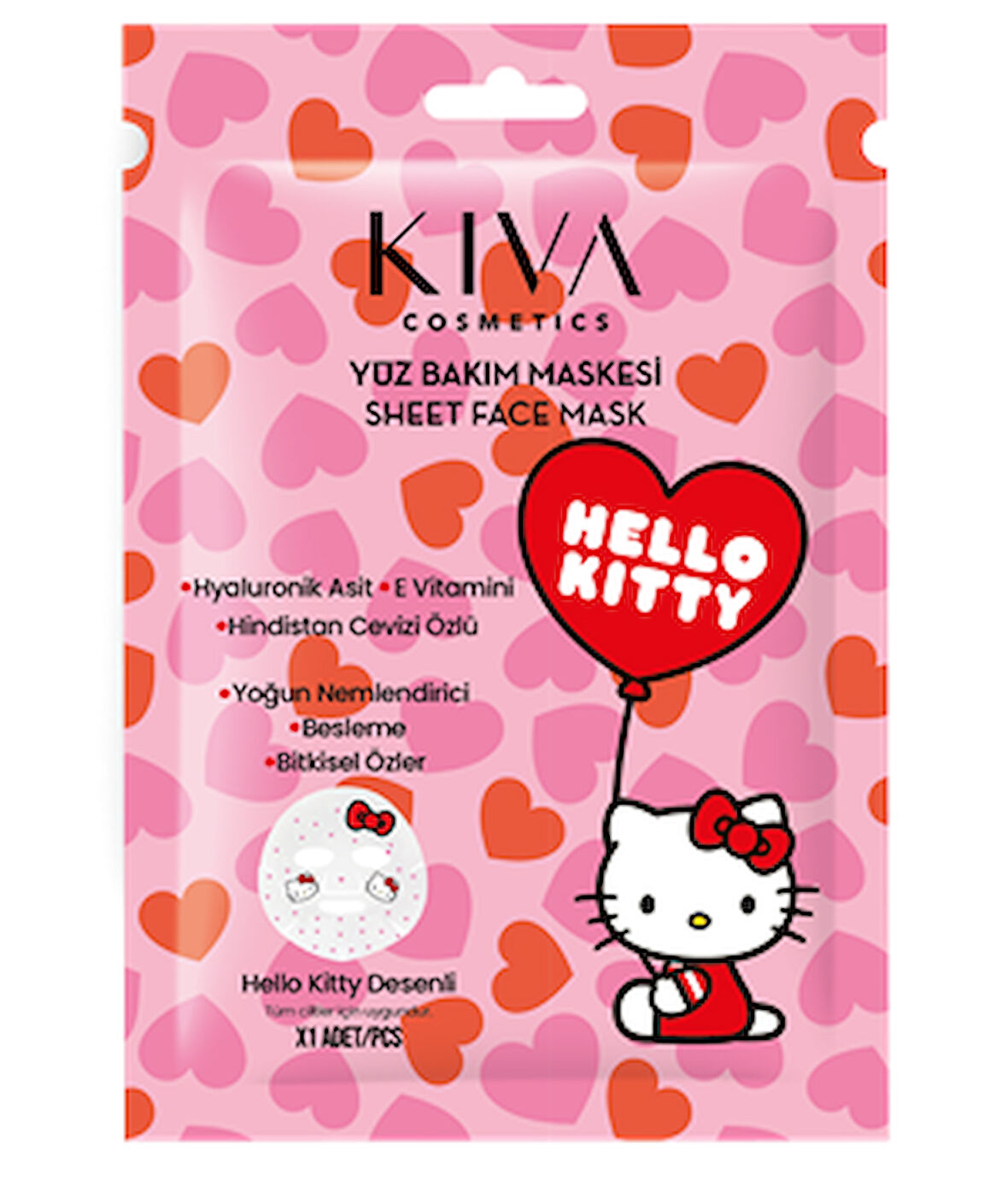 Hello Kitty Yüz Bakım Maskesi 25g