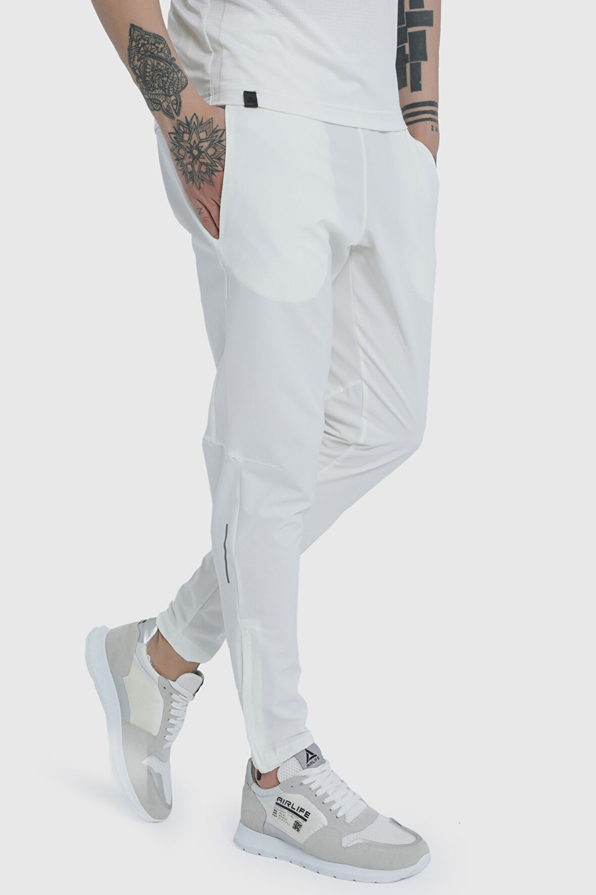 Erkek Dokuma Sporcu Eşofmant Altı - 15135