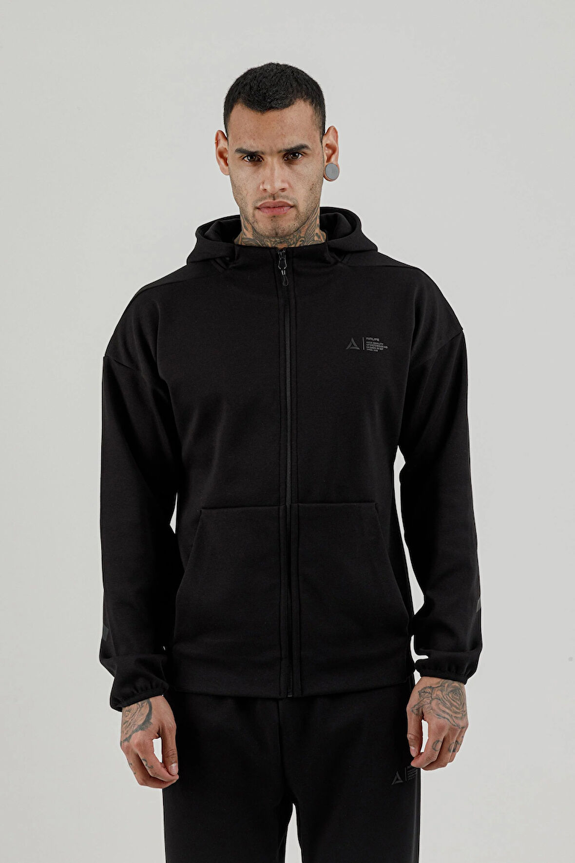 Air Life Tam Boy Fermuarlı Erkek Kapüşonlu Sw 180010