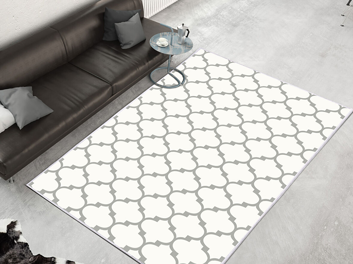 Dekoreko İnci Halı Dijital Saçaksız 1913 Desen 1