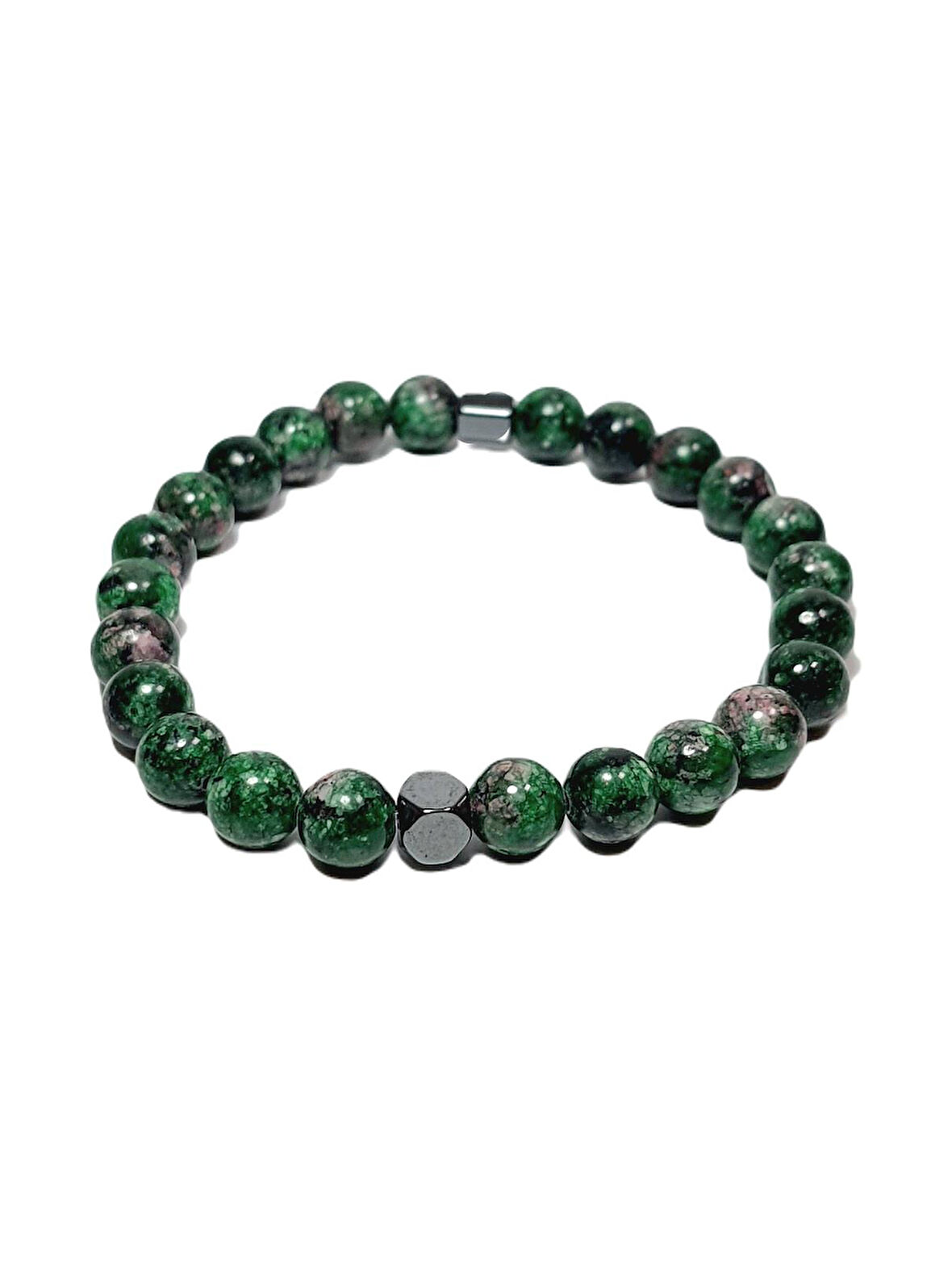 JTSS25DOB1542 CEYT HEMATİT YEŞİL JANTİ DOĞALTAŞ BİLEKLİK