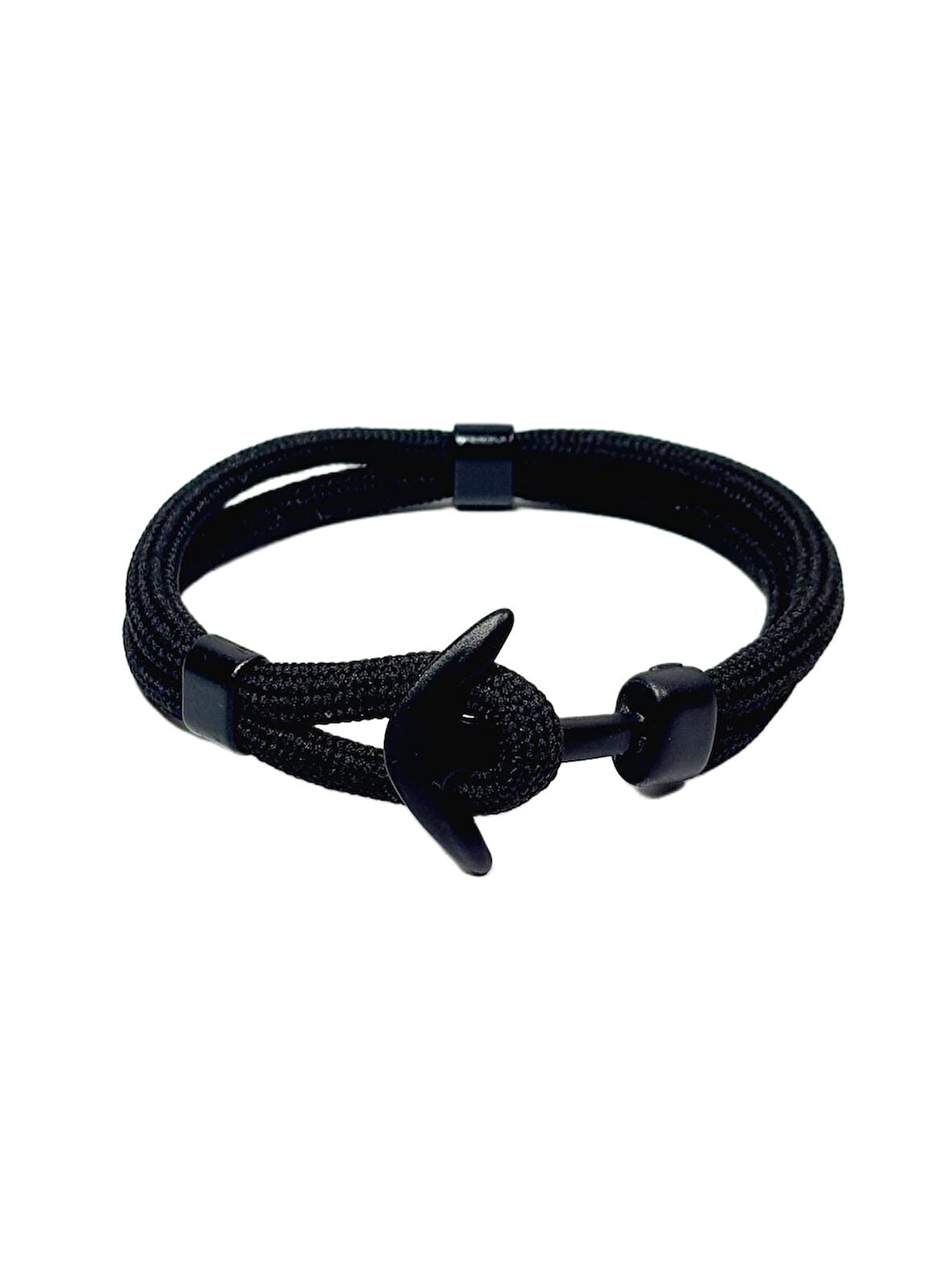 JTAW25BLK1603 ÇAPAMODEL İPLİ TASARIM SİYAH  JANTİ BİLEKLİK